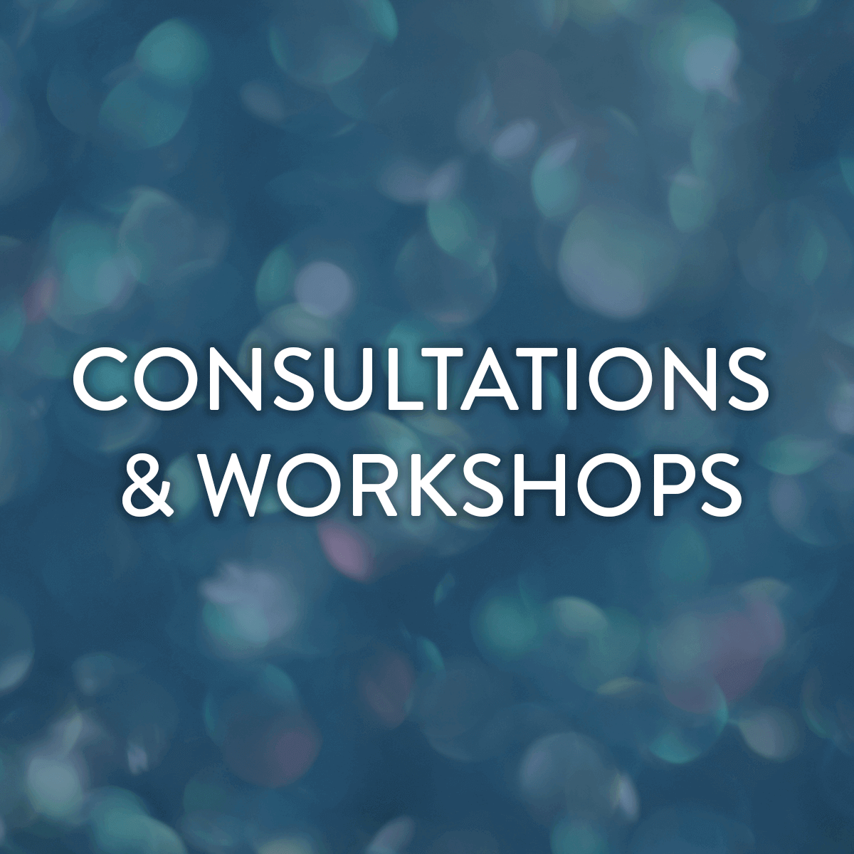 Consultations &amp; Workshops