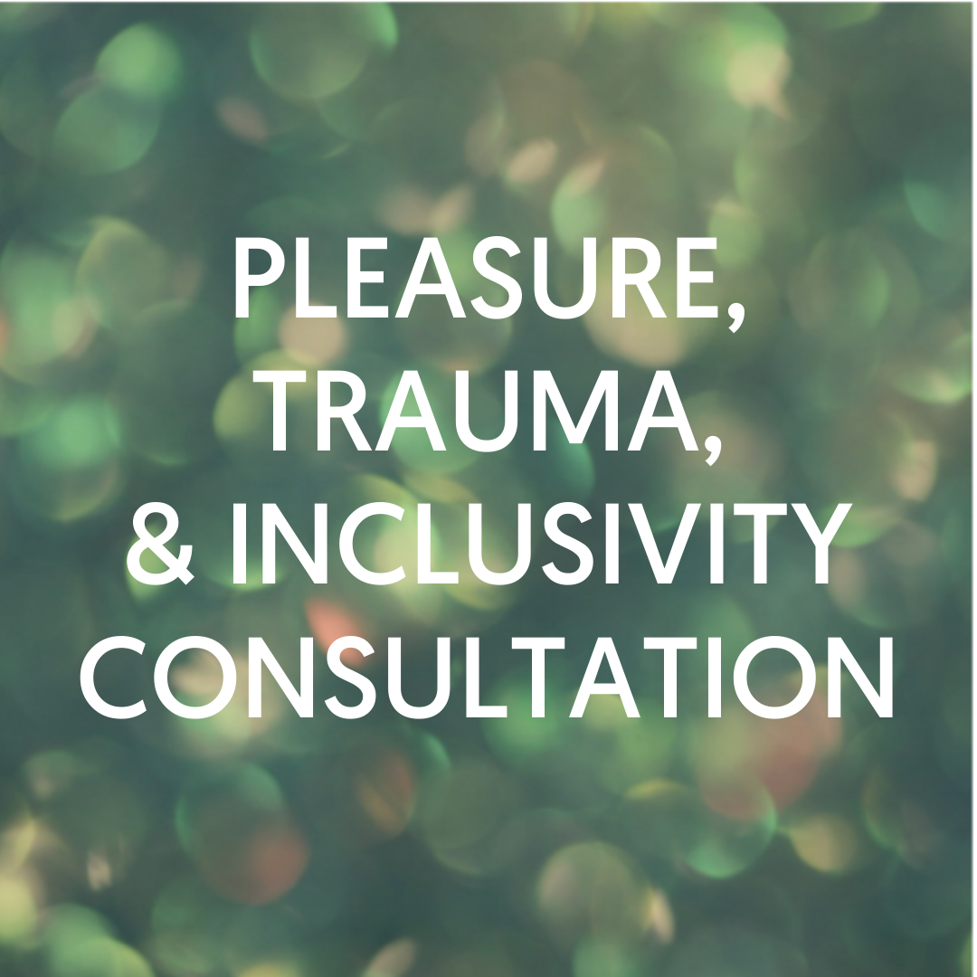 Pleasure, Trauma, and Inclusivity Consultation