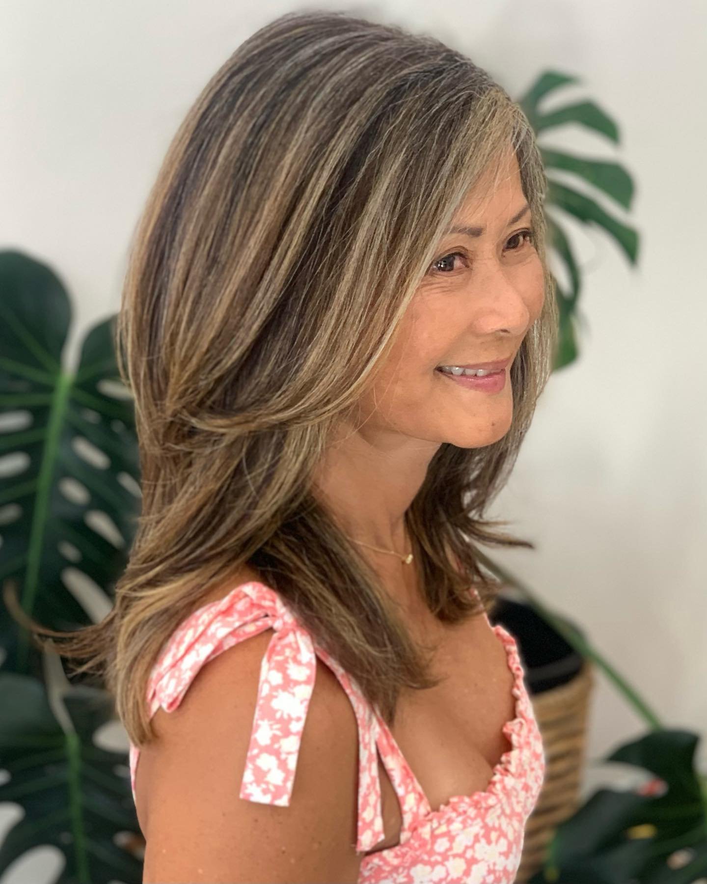 #greyblending #timeless #beautifullinsideoutside #transformation #aginggracefully #whenigrowup #canibelikeyou #namiesalon #namiesalonhawaii