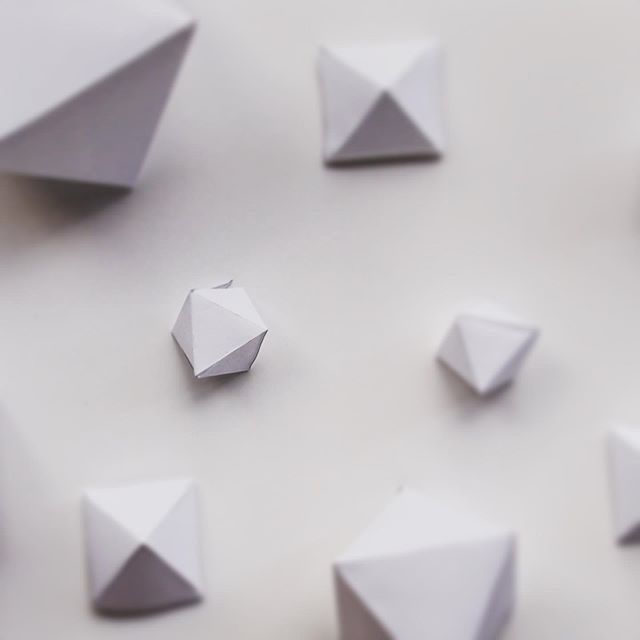 Experimenting with shape and shadow