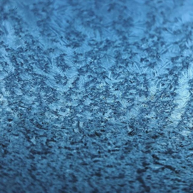 Frosty spring morning ❄️