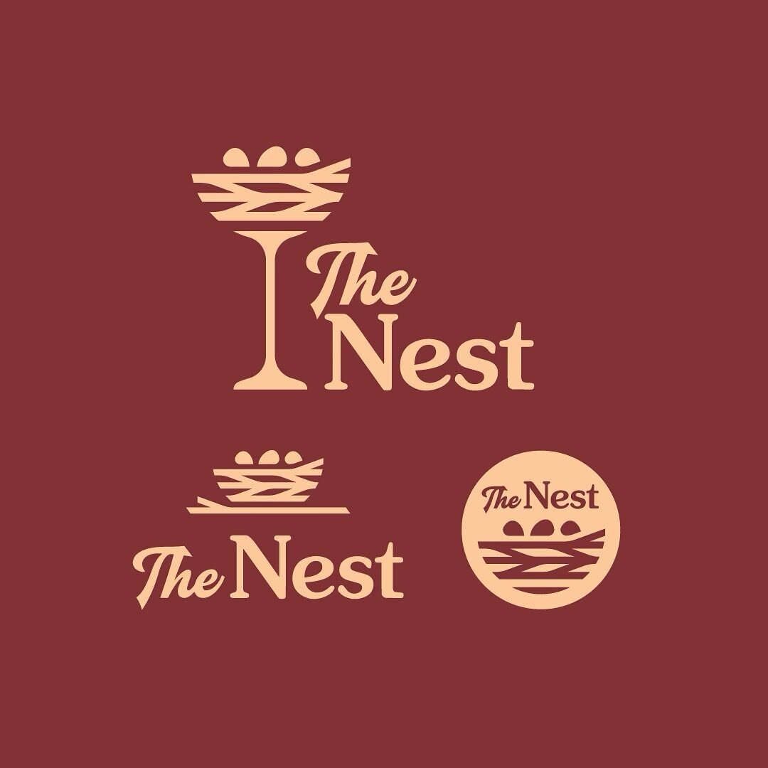 Logo system for @thenestssi. A Gowen family brand. Coming soon 😉