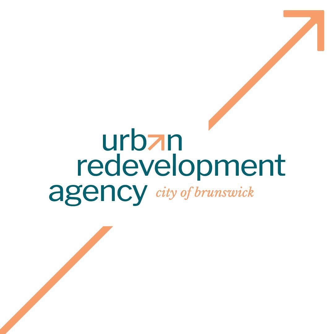 About this time last year, we won an RFP for brand development for the City of Brunswick Urban Redevelopment Agency &ndash; a big moment for our small design studio. Exciting developments are underway in Downtown Brunswick, and we&rsquo;re excited to