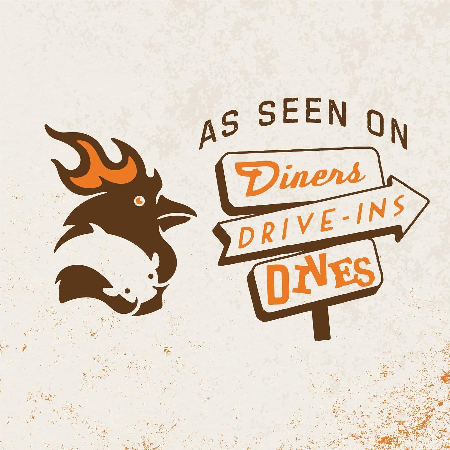 An all-time favorite logo of ours will be seen on national tv this evening 🤩 🤩🤩

Big congrats to @porchssi and @palmershotchicken for their debut on @foodnetwork Diners, Drive-Ins and Dives&mdash;Airing tonight at 9pm!
