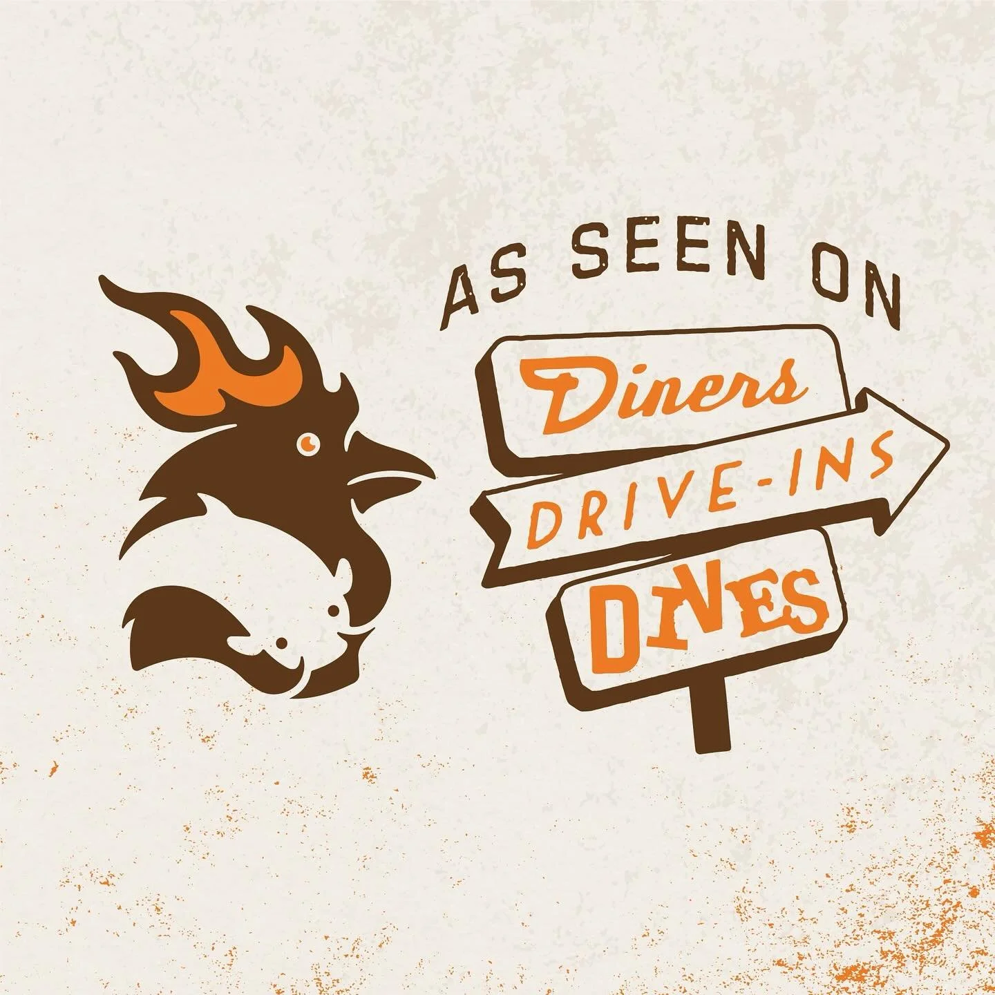 An all-time favorite logo of ours will be seen on national tv this evening 🤩 🤩🤩

Big congrats to @porchssi and @palmershotchicken for their debut on @foodnetwork Diners, Drive-Ins and Dives&mdash;Airing tonight at 9pm!