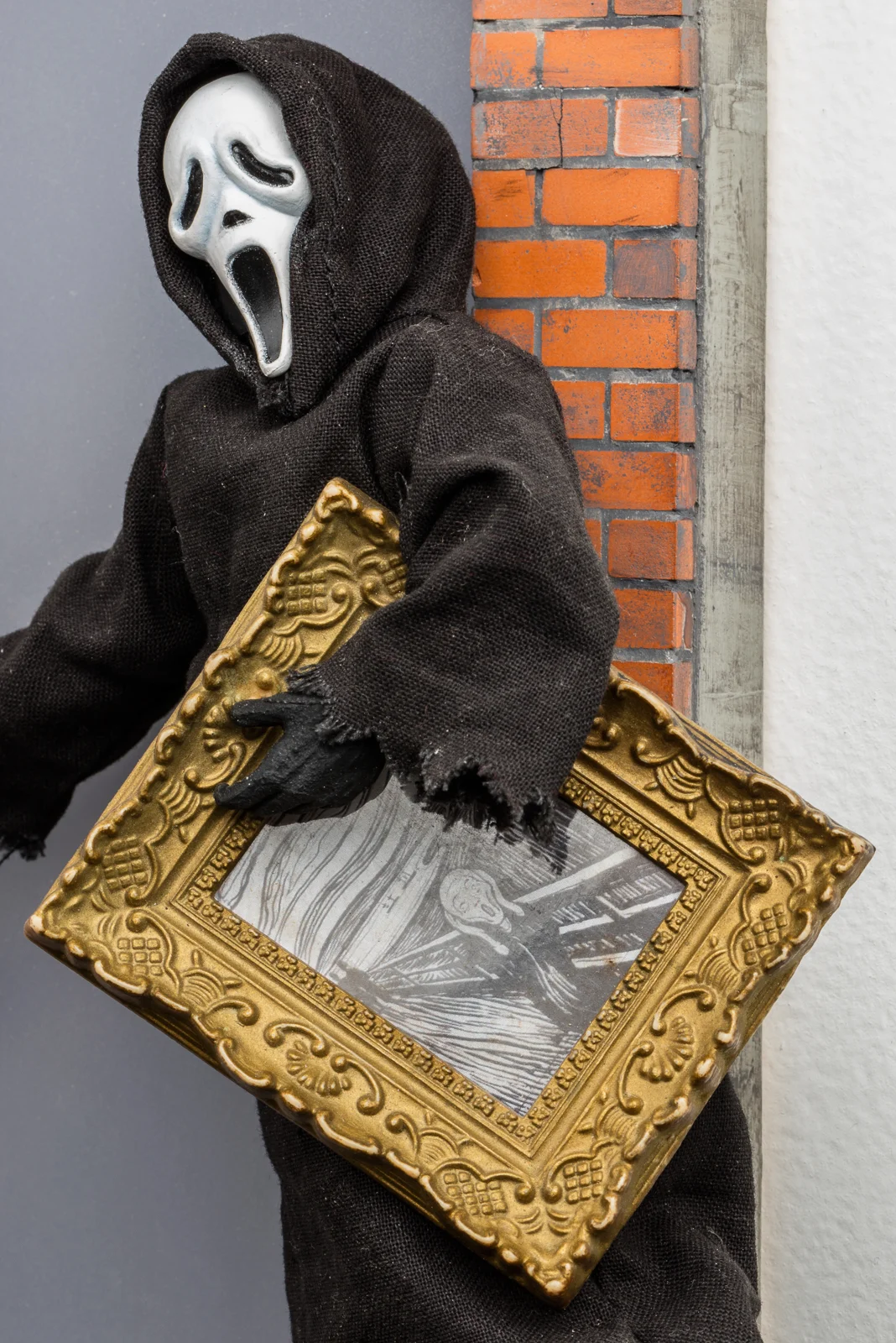 Forced to Sell Artwork from Person Collection in Order to Offset Living Expenses, Questionable Provenance Limits Resale Opportunities (The Scream), 2016 (detail)