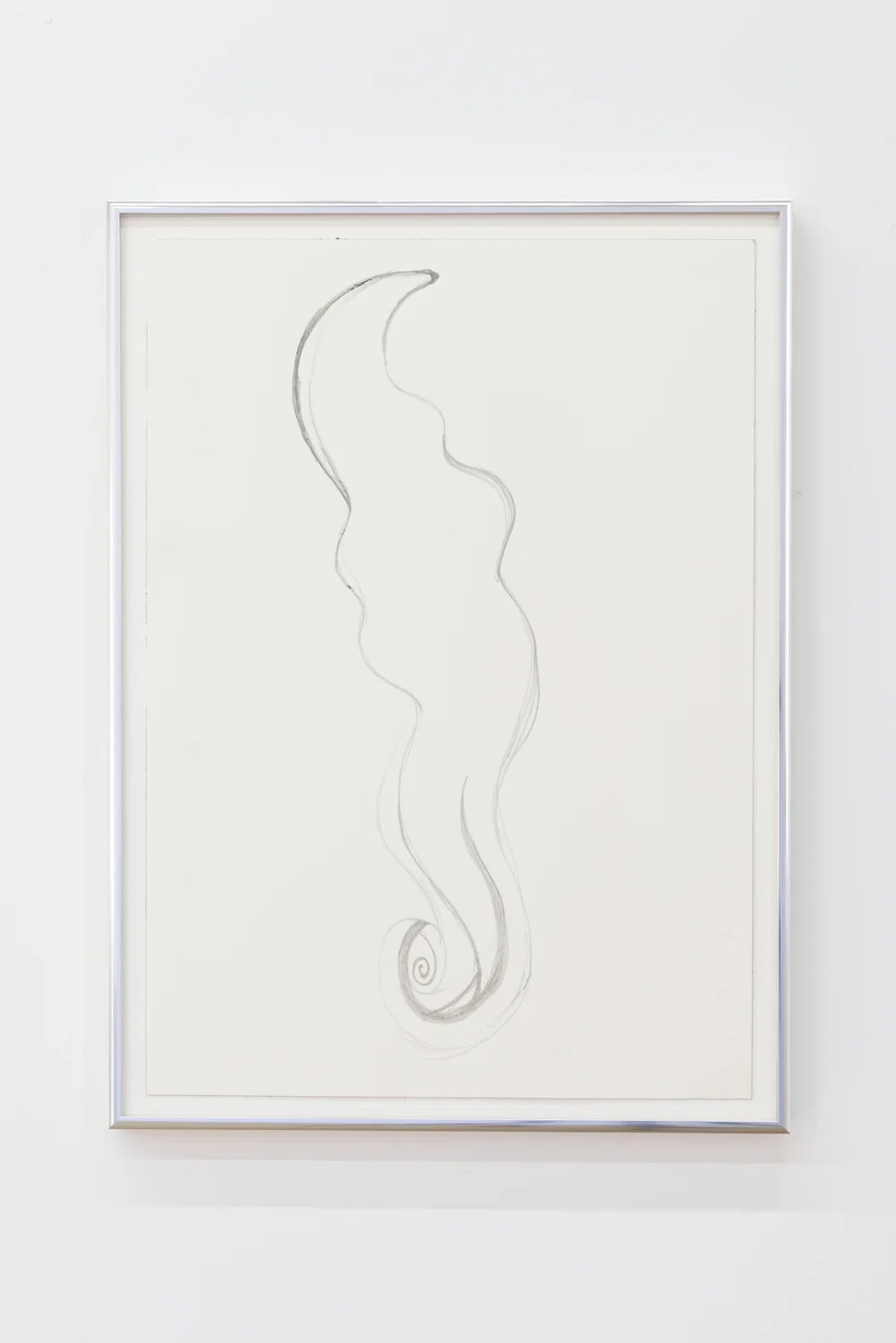 Why New French Art Is Lousy , 2017 Pencil on paper 54 x 39 cm ; 21.5 x 15.75 in (framed)