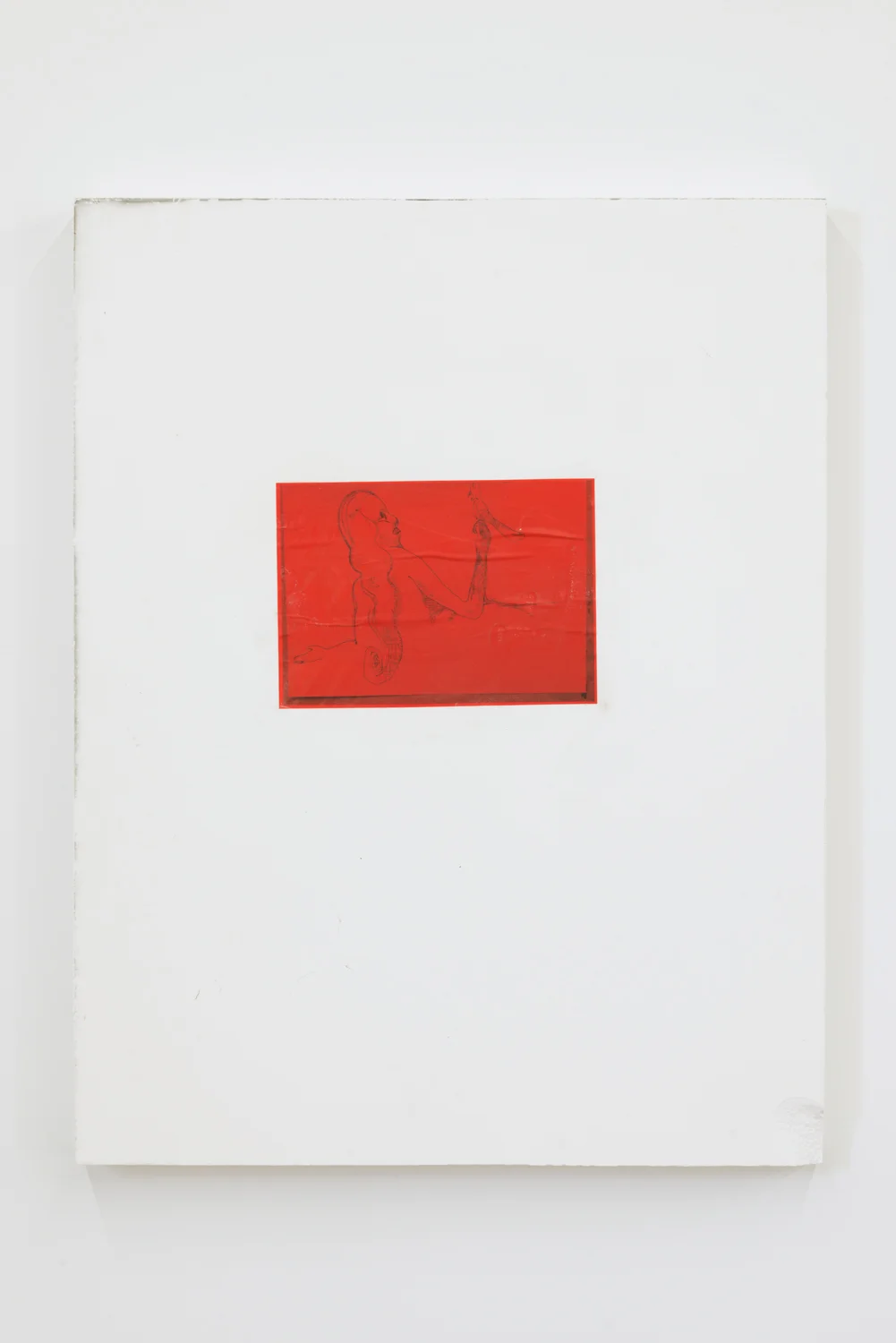 Why New French Art Is Lousy , 2017 Colored pencil on paper 56.5 x 79 cm ; 22 10/16 x 31 6/16 in (framed)