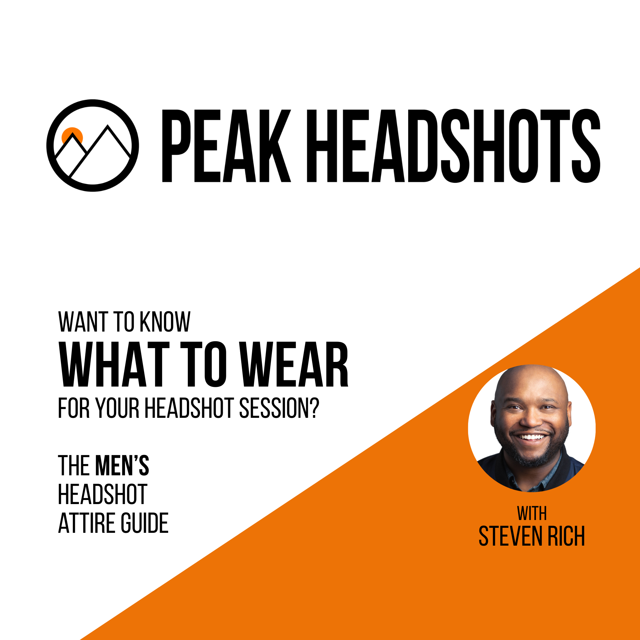 The Men's Headshot Attire Guide