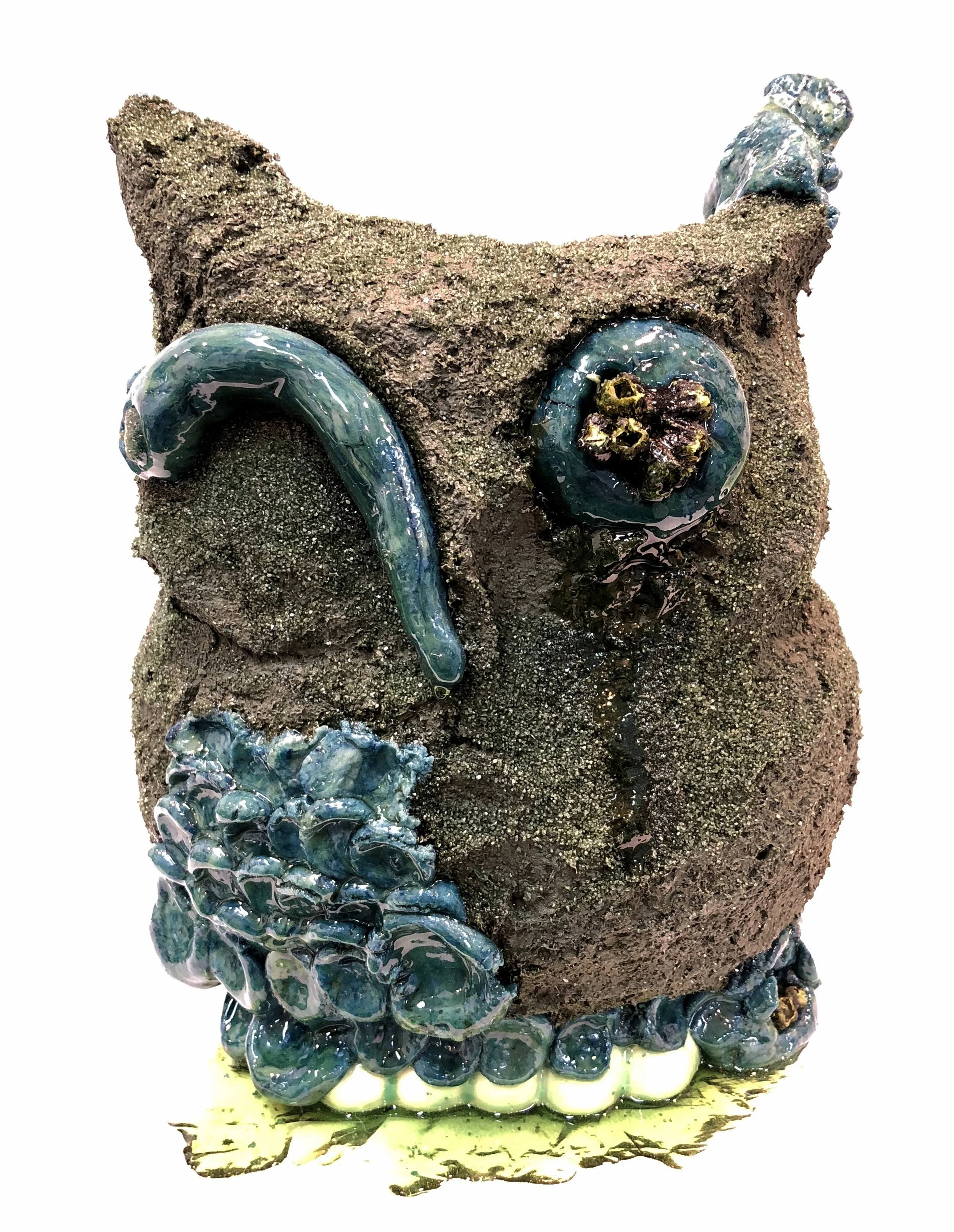 Me and My Earth Cult 24 of 37: Owl-as-Self-Portrait 2018