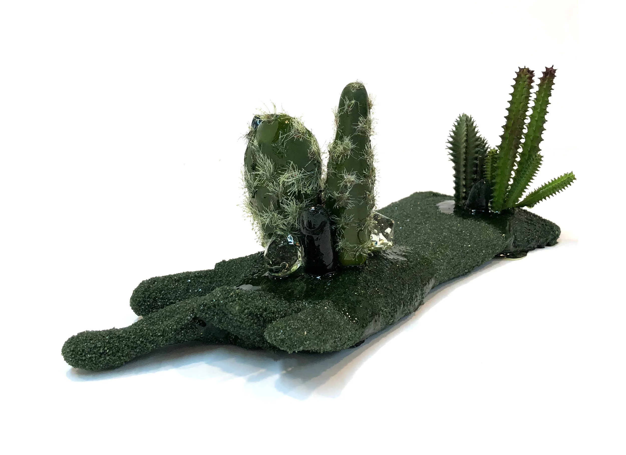 Touch 8 (Green Garden), 2018