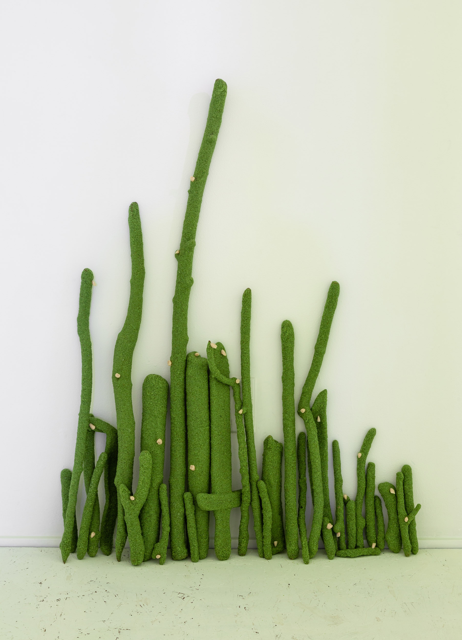 Untitled (Sticks with Teeth), 2018