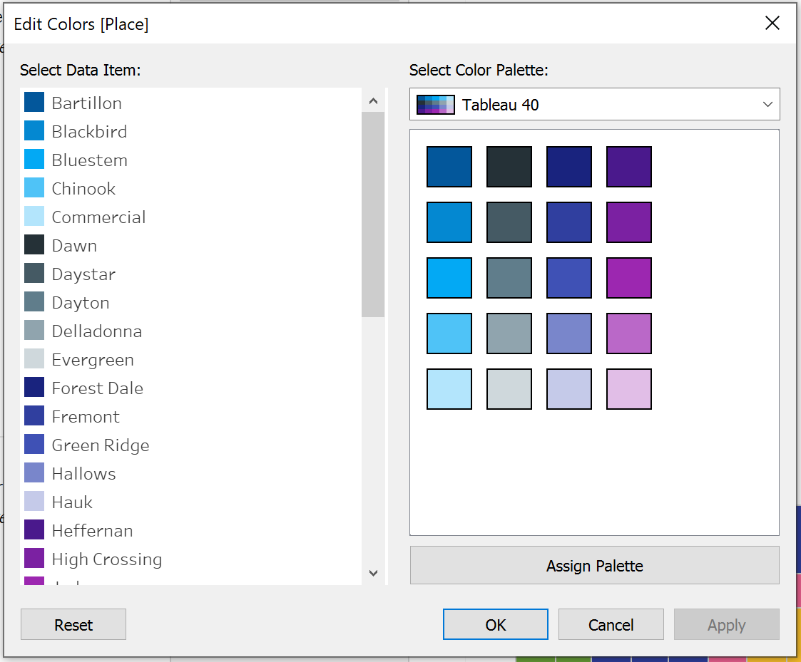 Datafam Colors: A Tableau Color Palette Crowdsourcing Project