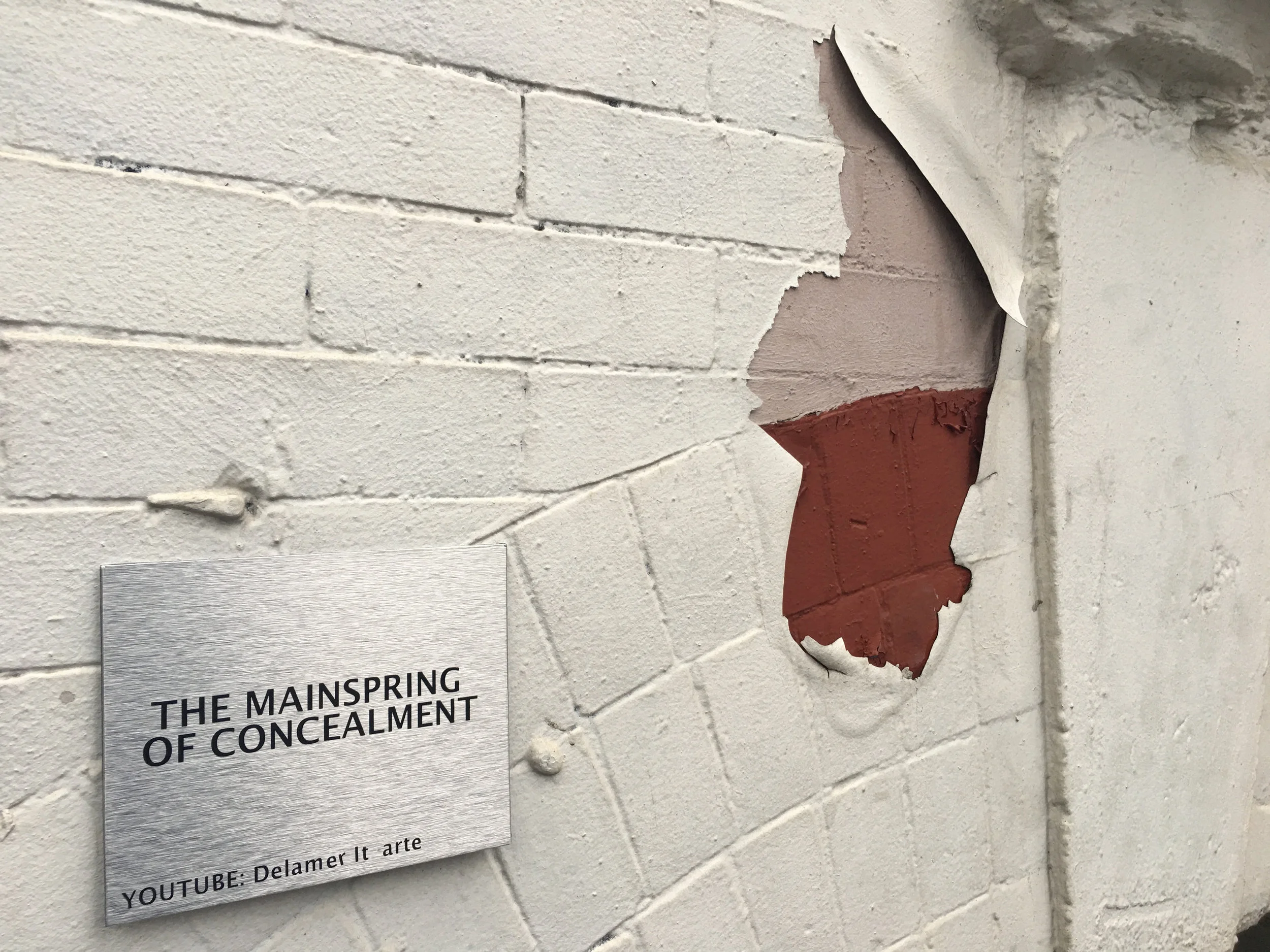 THE MAINSPRING OF CONCEALMENT