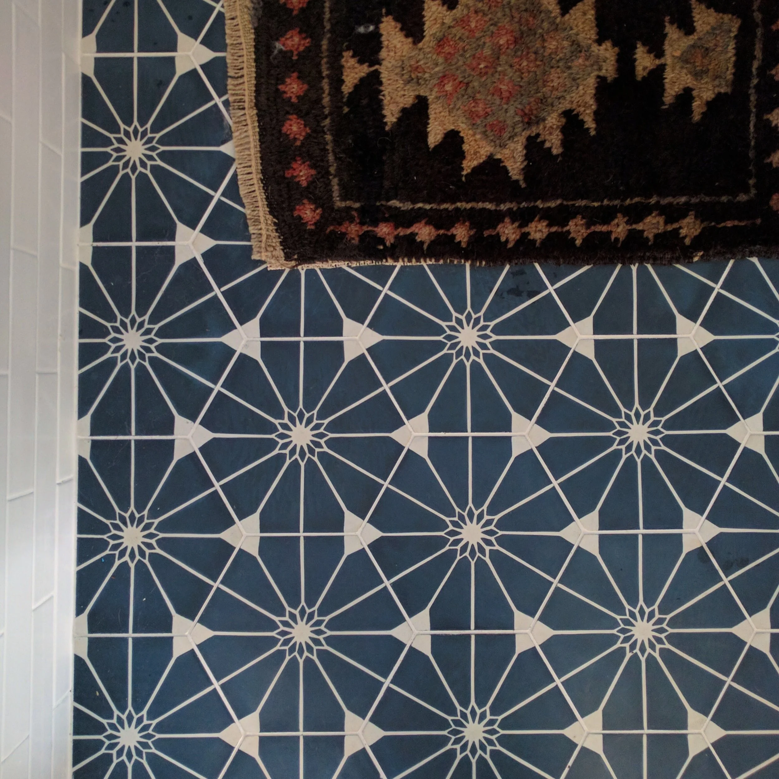 The finished floor.
