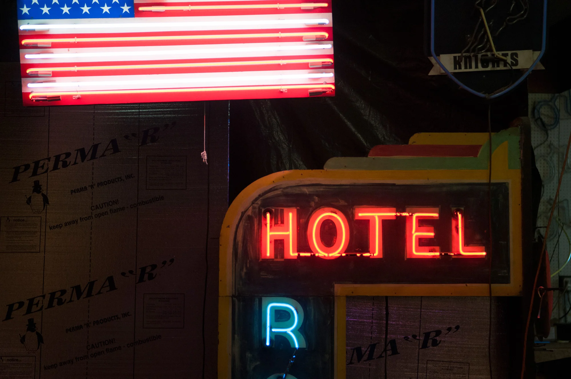 The Neon Company American Flag Neon
