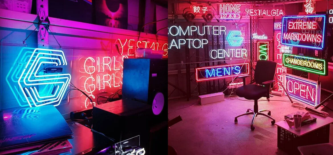 Behind the Neon Curtain with Australian Artist Lachlan from Yestalgia