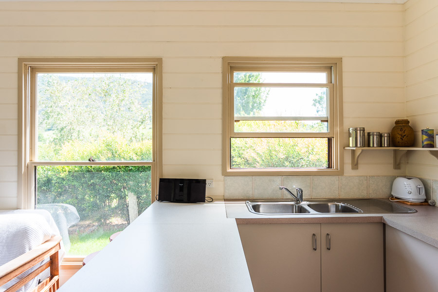 The Dolphin Cottage: Kitchen.