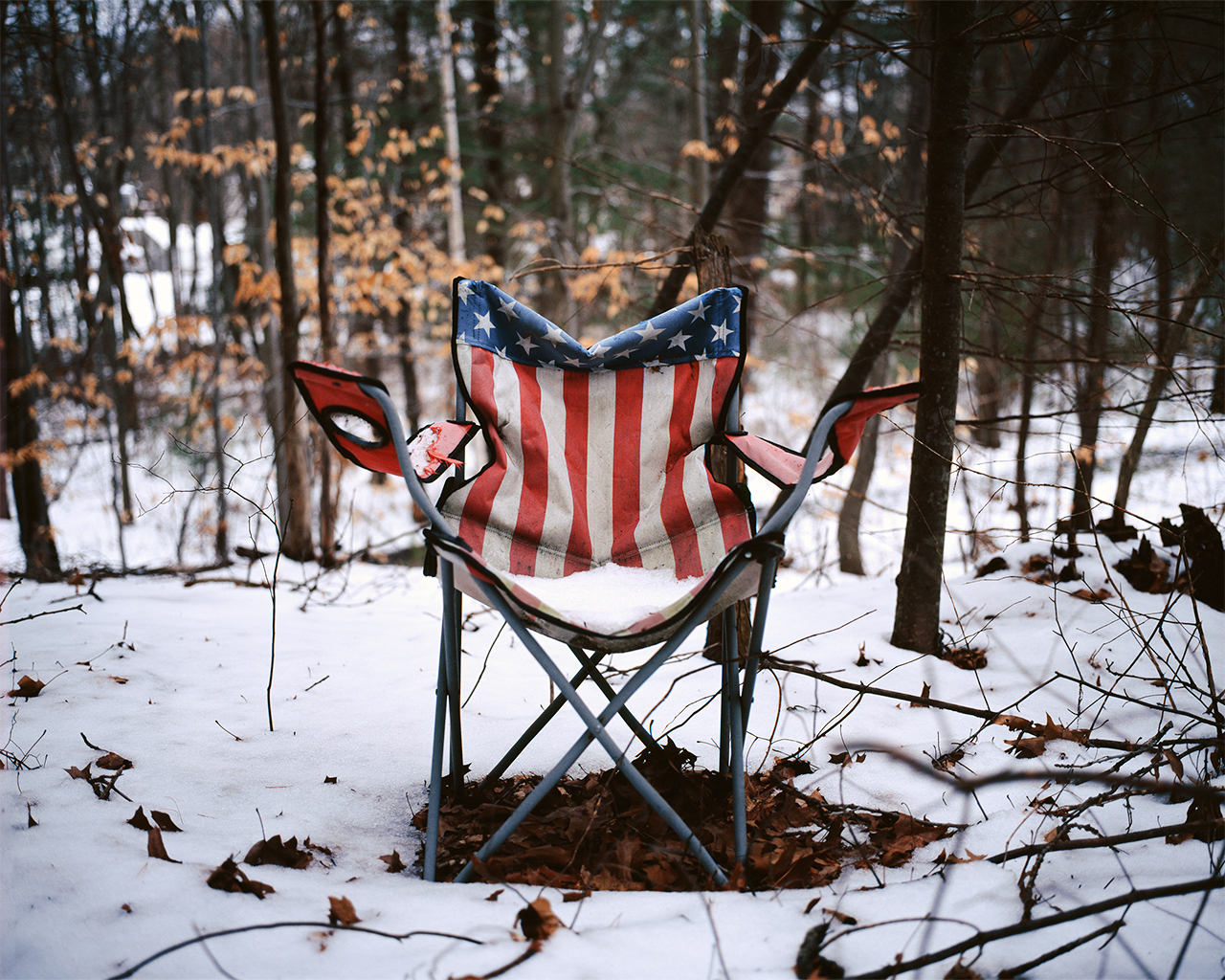 American Flag Chair, 2013