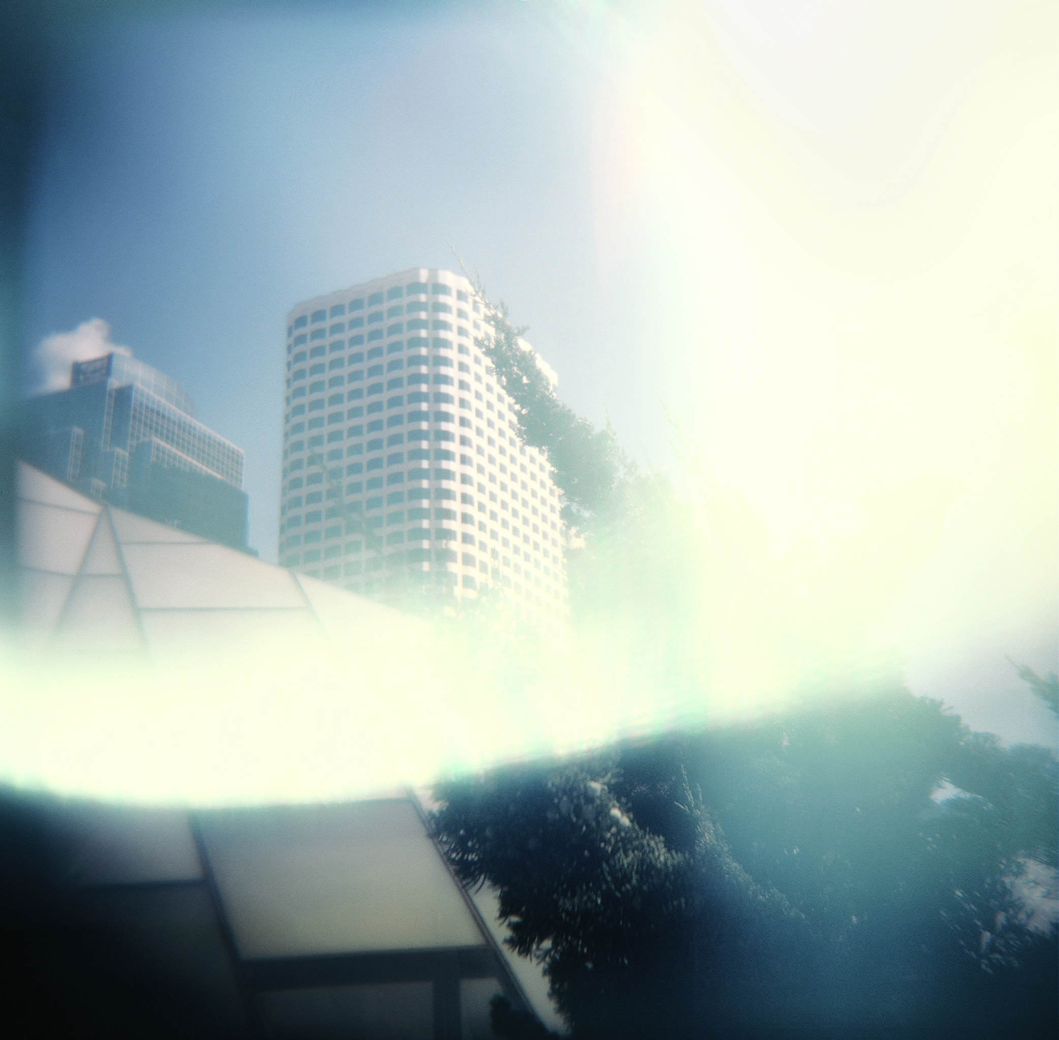 Lens Flare, Downtown, 2016