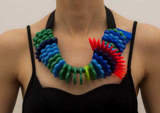 Stefanie Posavec’s work Touching Air, based on data from large particulate (PM10) sensors