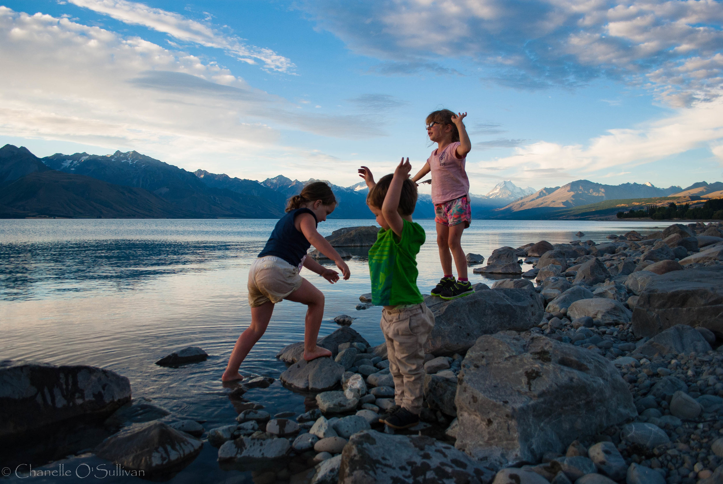 The kids in their element. Photo by Chanelle O’Sullivan