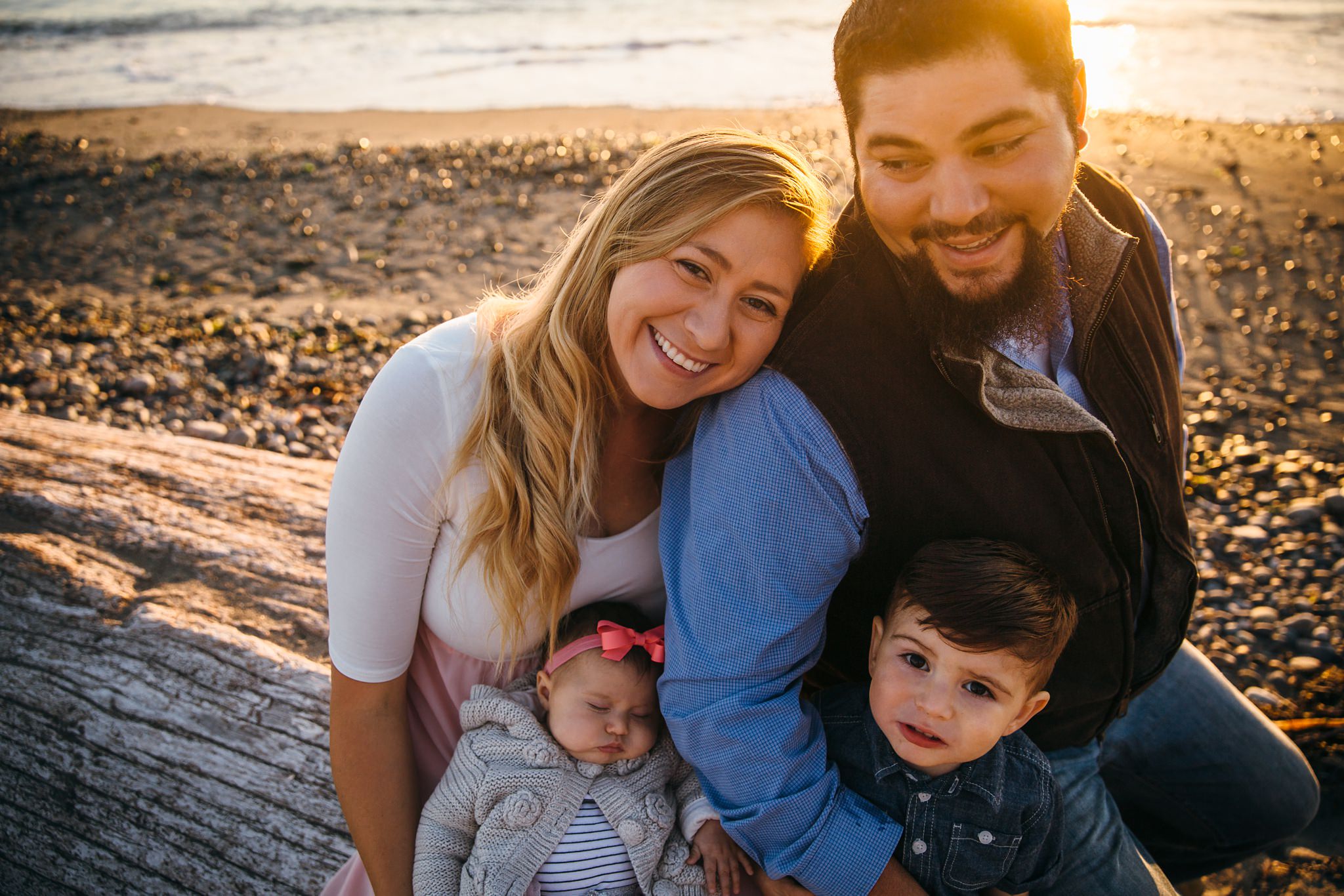 Rocky Point Beach | Whidbey Island Family Photographer