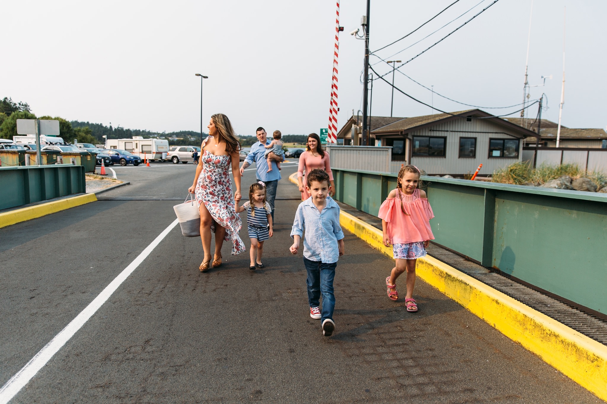 Family Session on the Ferry | Whidbey Island Photographer