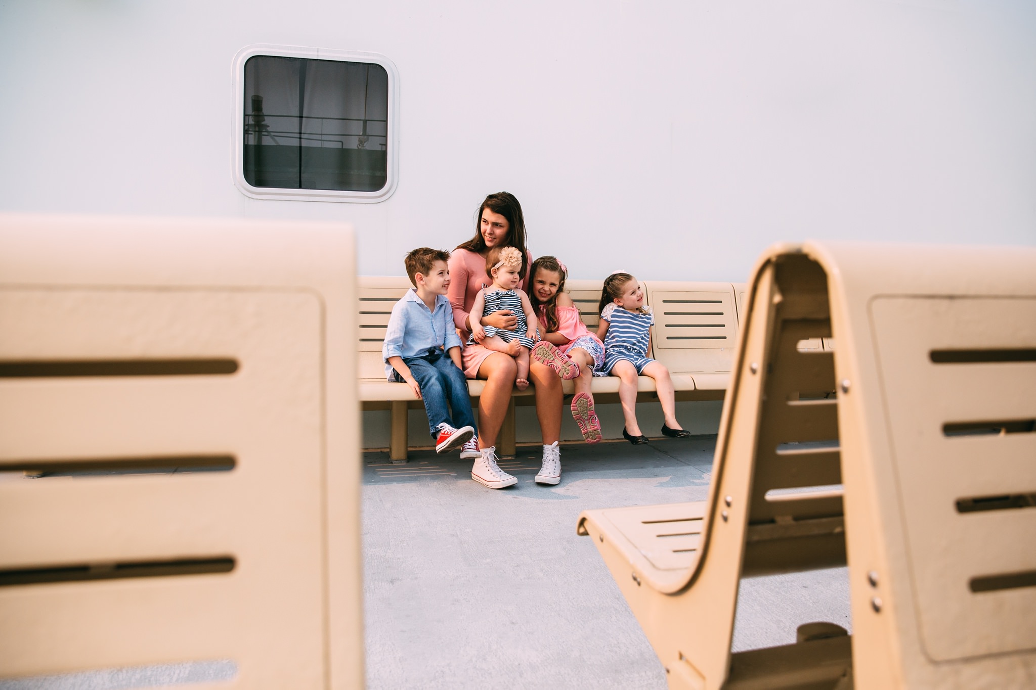 Family Session on the Ferry | Whidbey Island Photographer