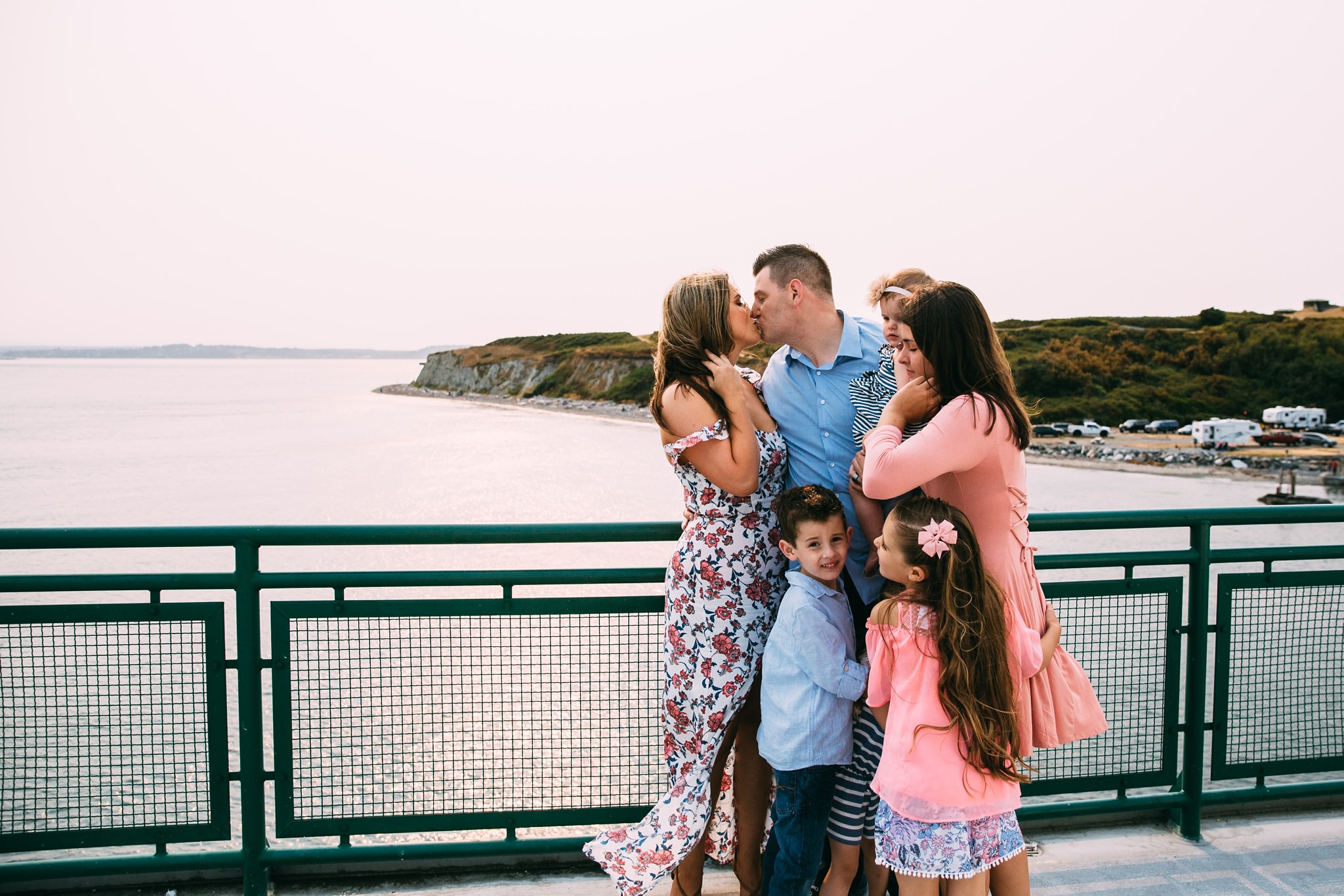 Family Session on the Ferry | Whidbey Island Photographer