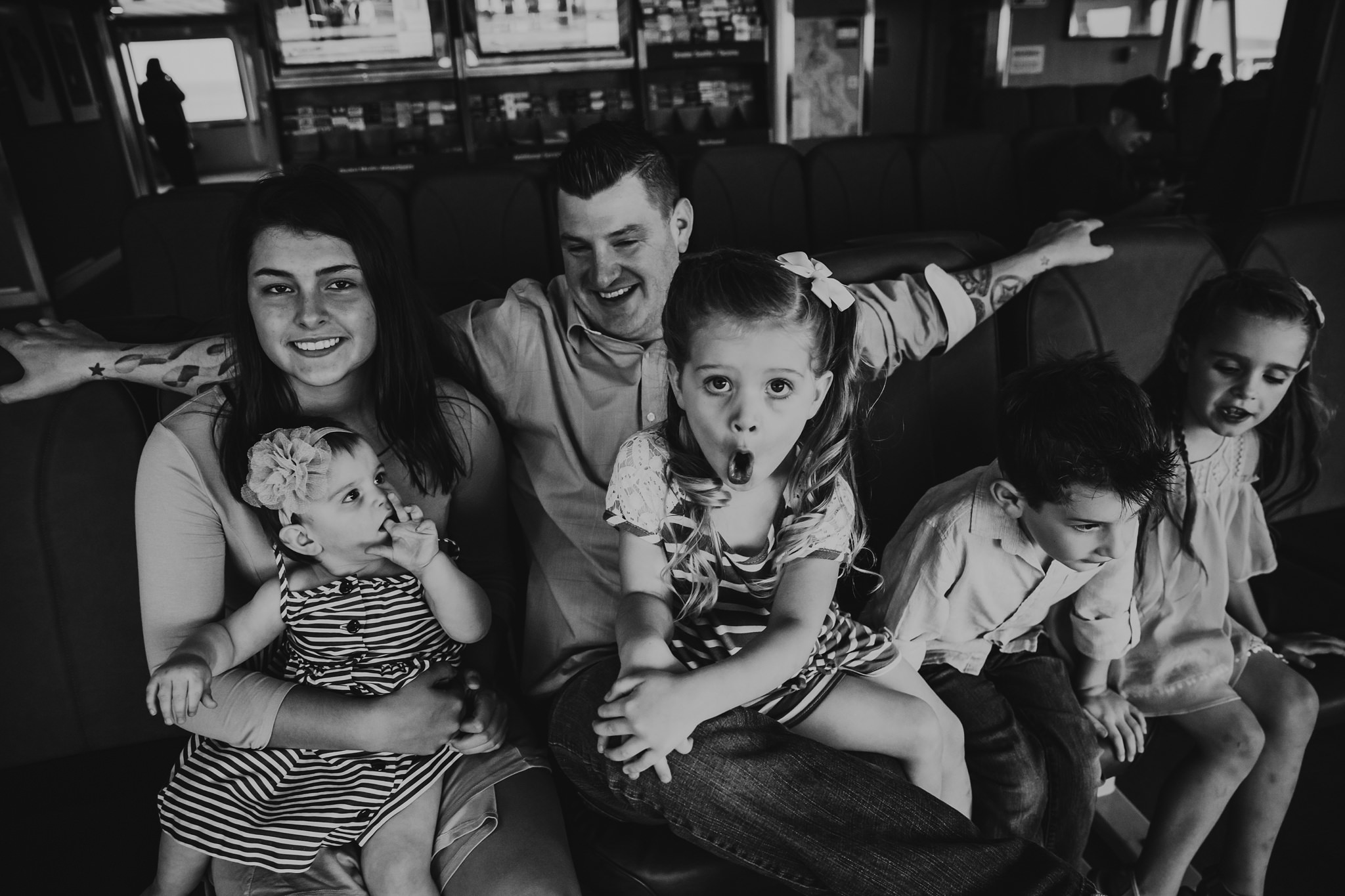 Family Session on the Ferry | Whidbey Island Photographer