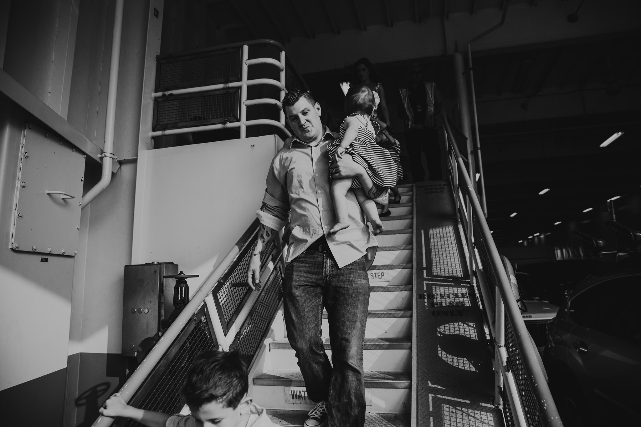 Family Session on the Ferry | Whidbey Island Photographer