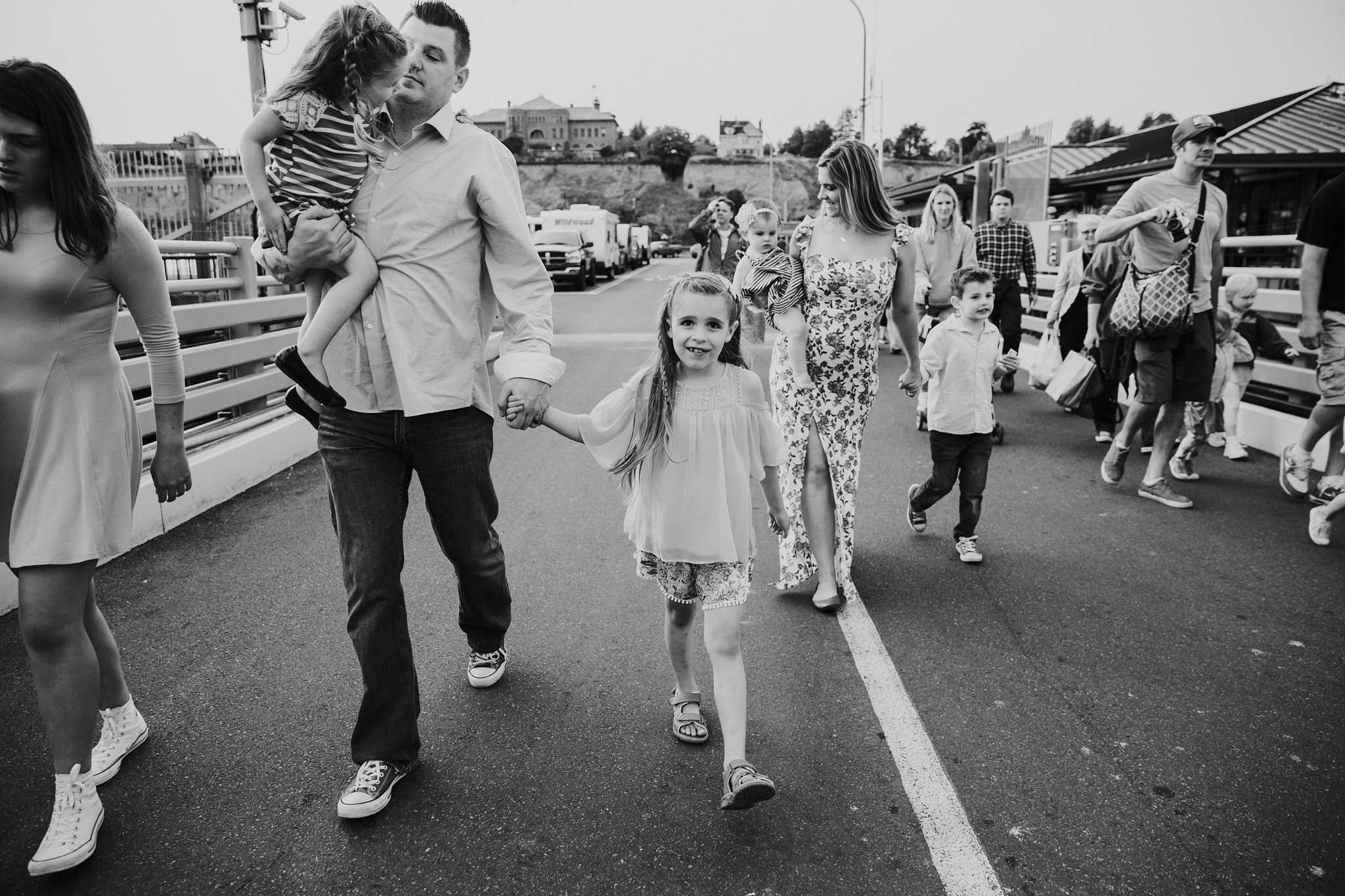 Family Session on the Ferry | Whidbey Island Photographer