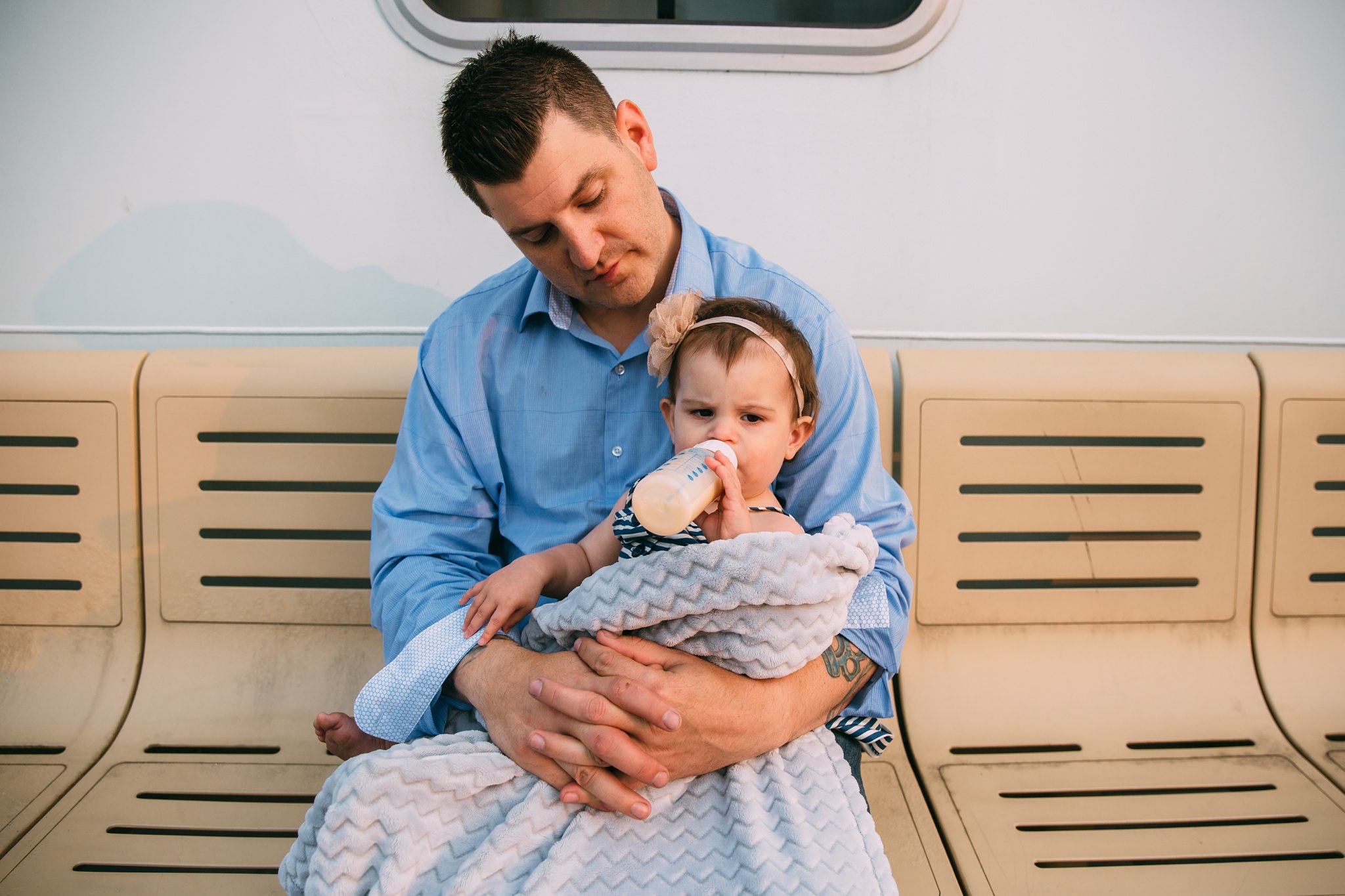 Family Session on the Ferry | Whidbey Island Photographer