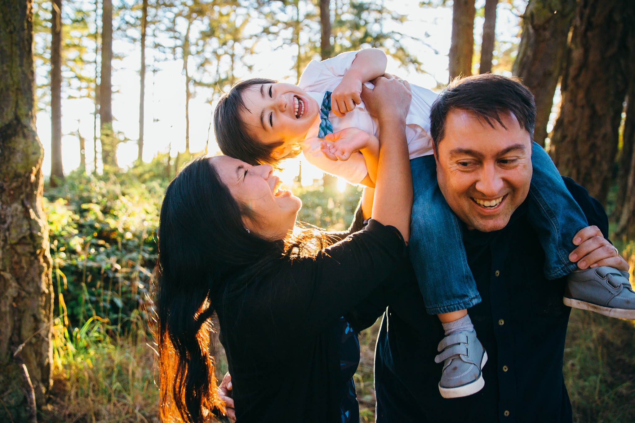 Deception Pass Sunset Family Pictures | Whidbey Island Photographer