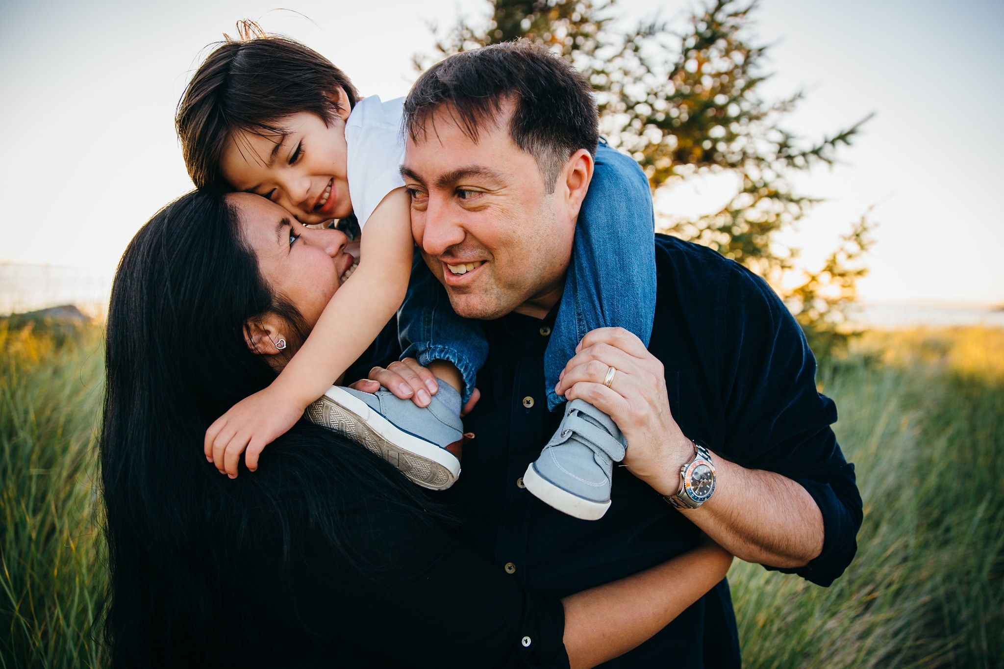 Deception Pass Sunset Family Pictures | Whidbey Island Photographer