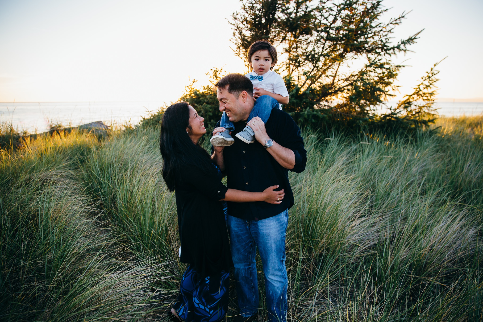 Deception Pass Sunset Family Pictures | Whidbey Island Photographer