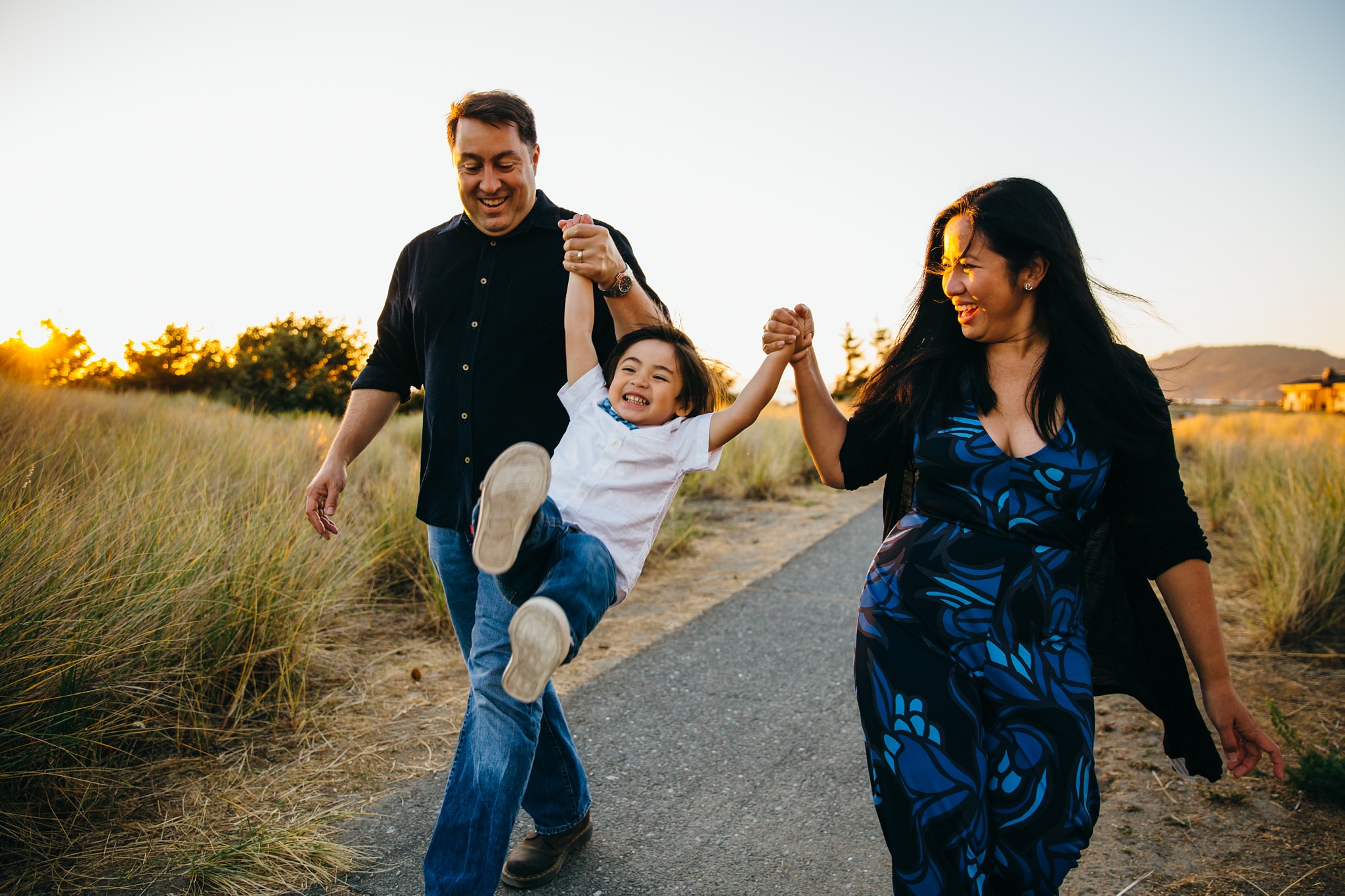 Deception Pass Sunset Family Pictures | Whidbey Island Photographer