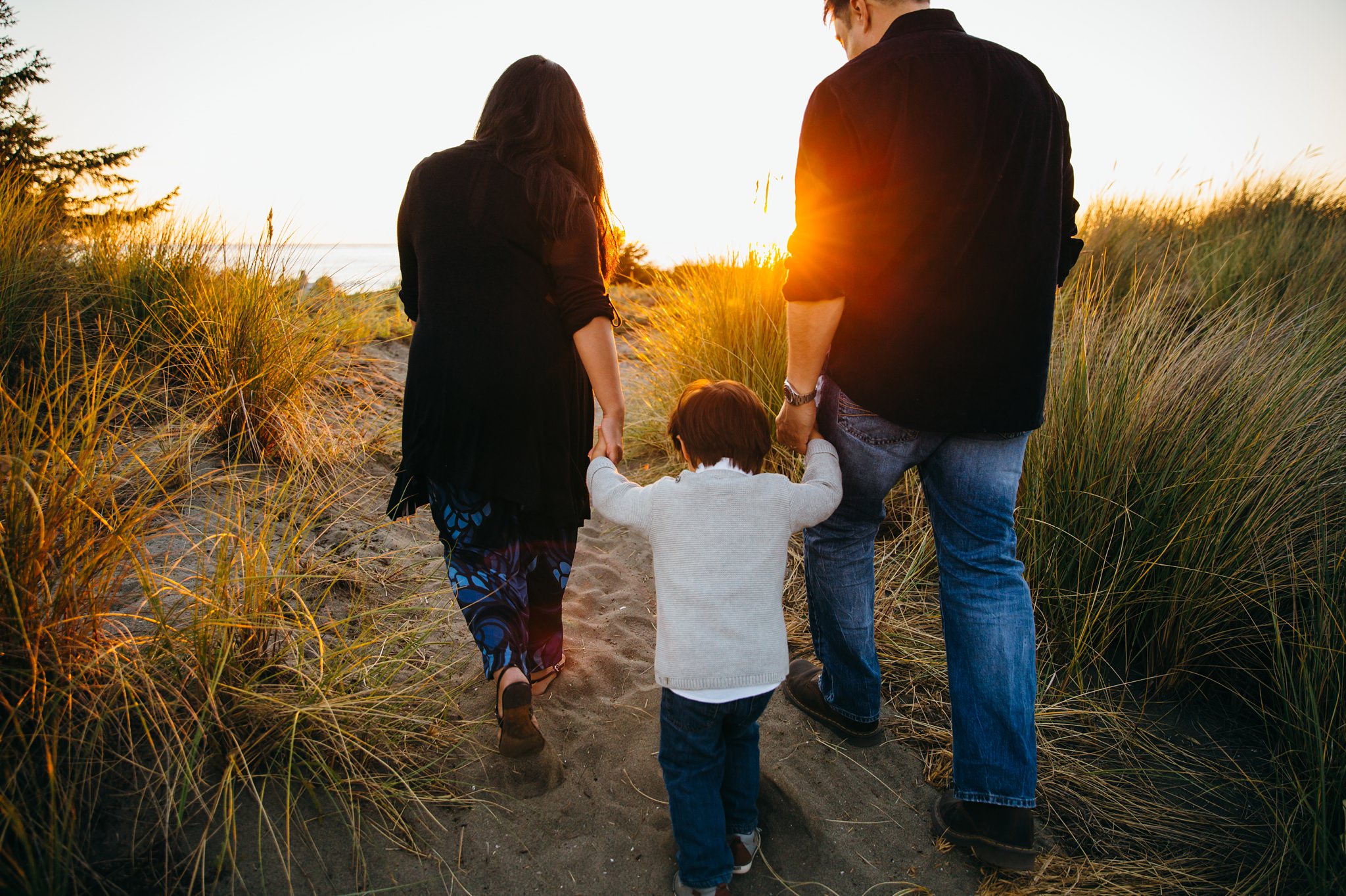 Deception Pass Sunset Family Pictures | Whidbey Island Photographer