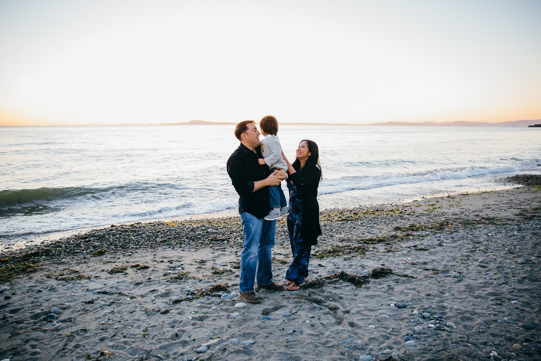 Deception Pass Sunset Family Pictures | Whidbey Island Photographer