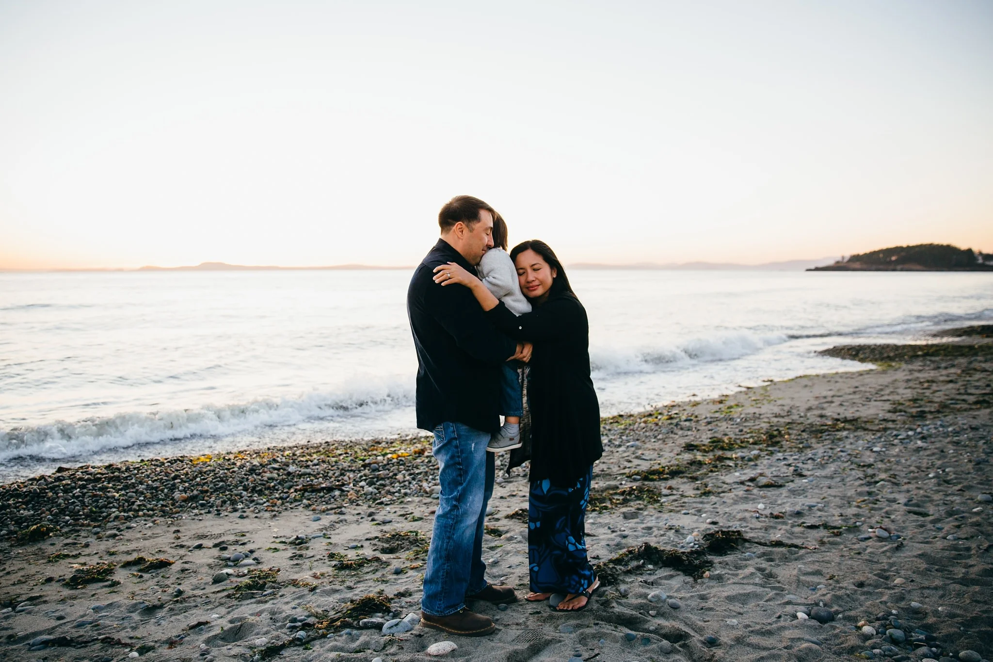 Deception Pass Sunset Family Pictures | Whidbey Island Photographer