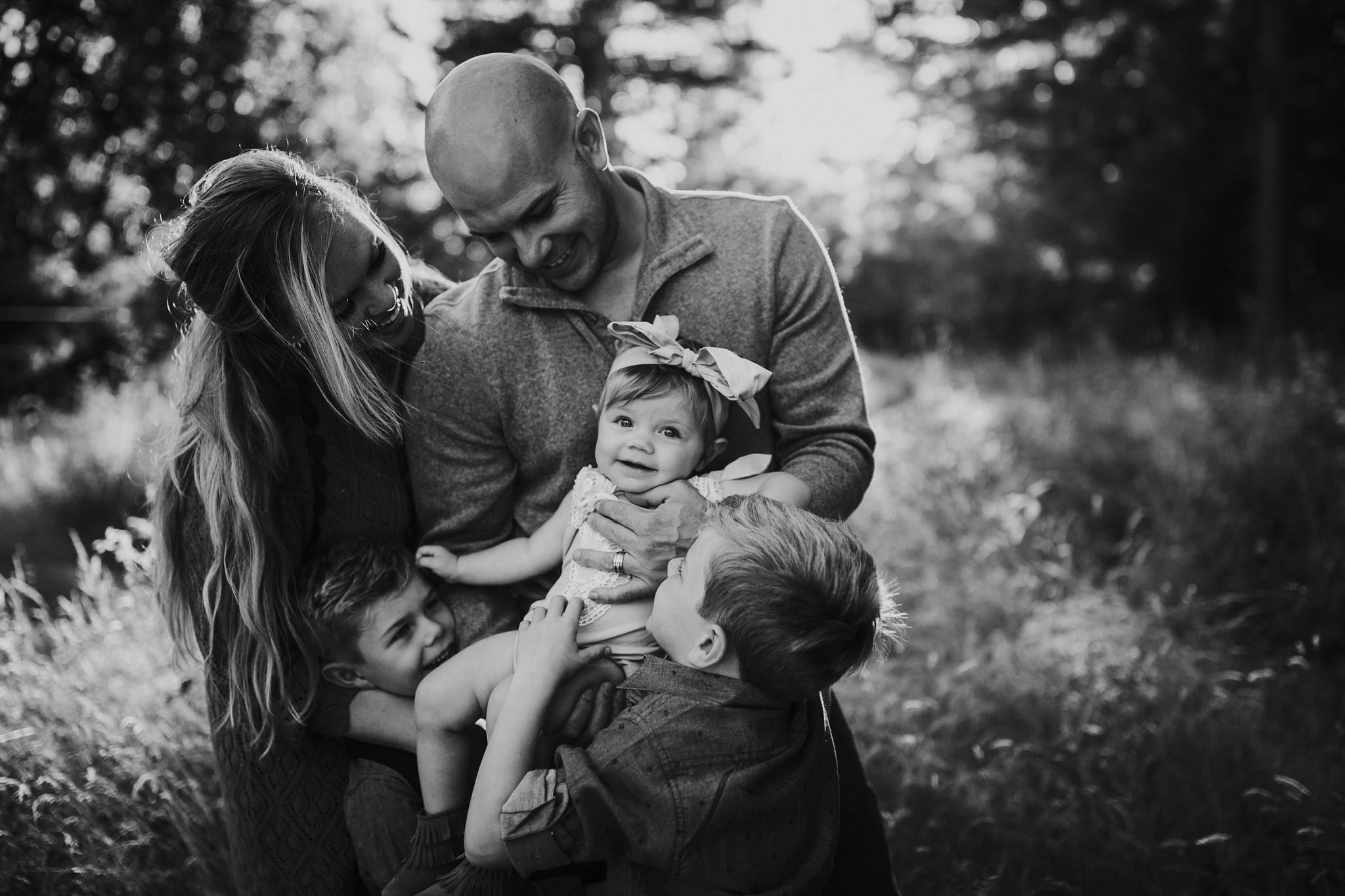 Sunset Family Pictures | Oak Harbor, WA Family Photographer
