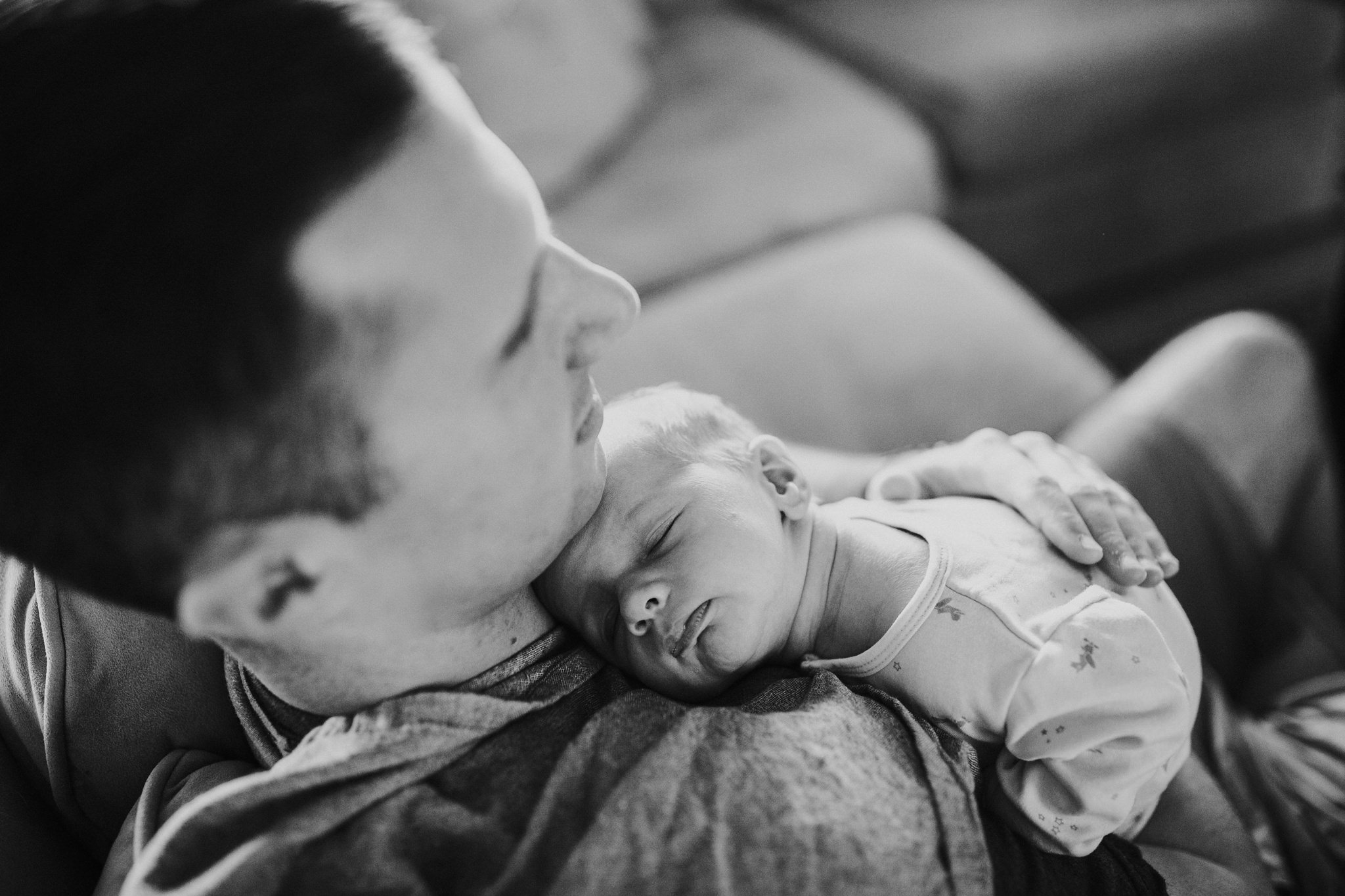 In-Home Newborn Lifestyle Session | Whidbey Island Family Photographer