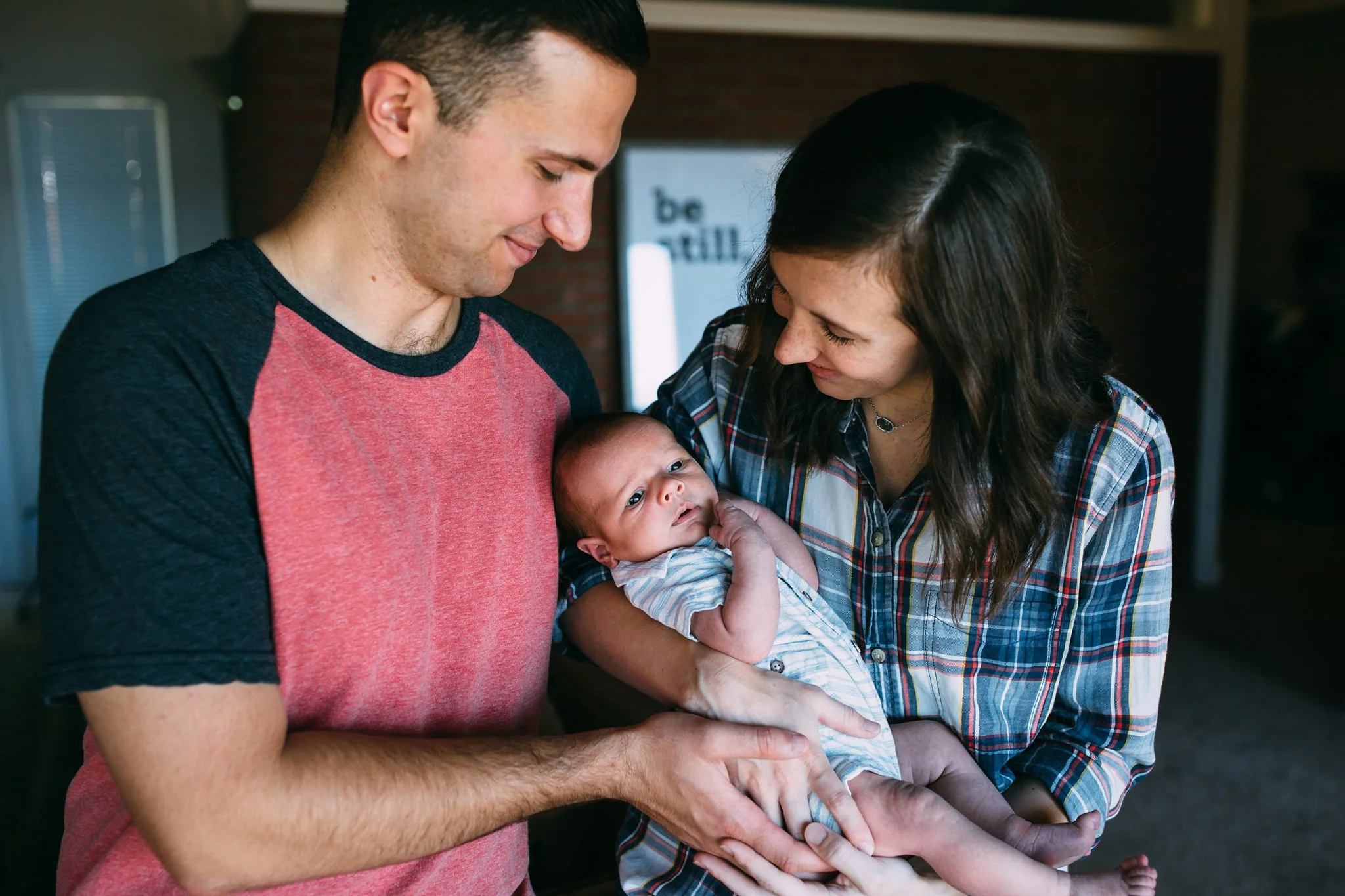 In-Home Newborn Lifestyle Session | Whidbey Island Family Photographer