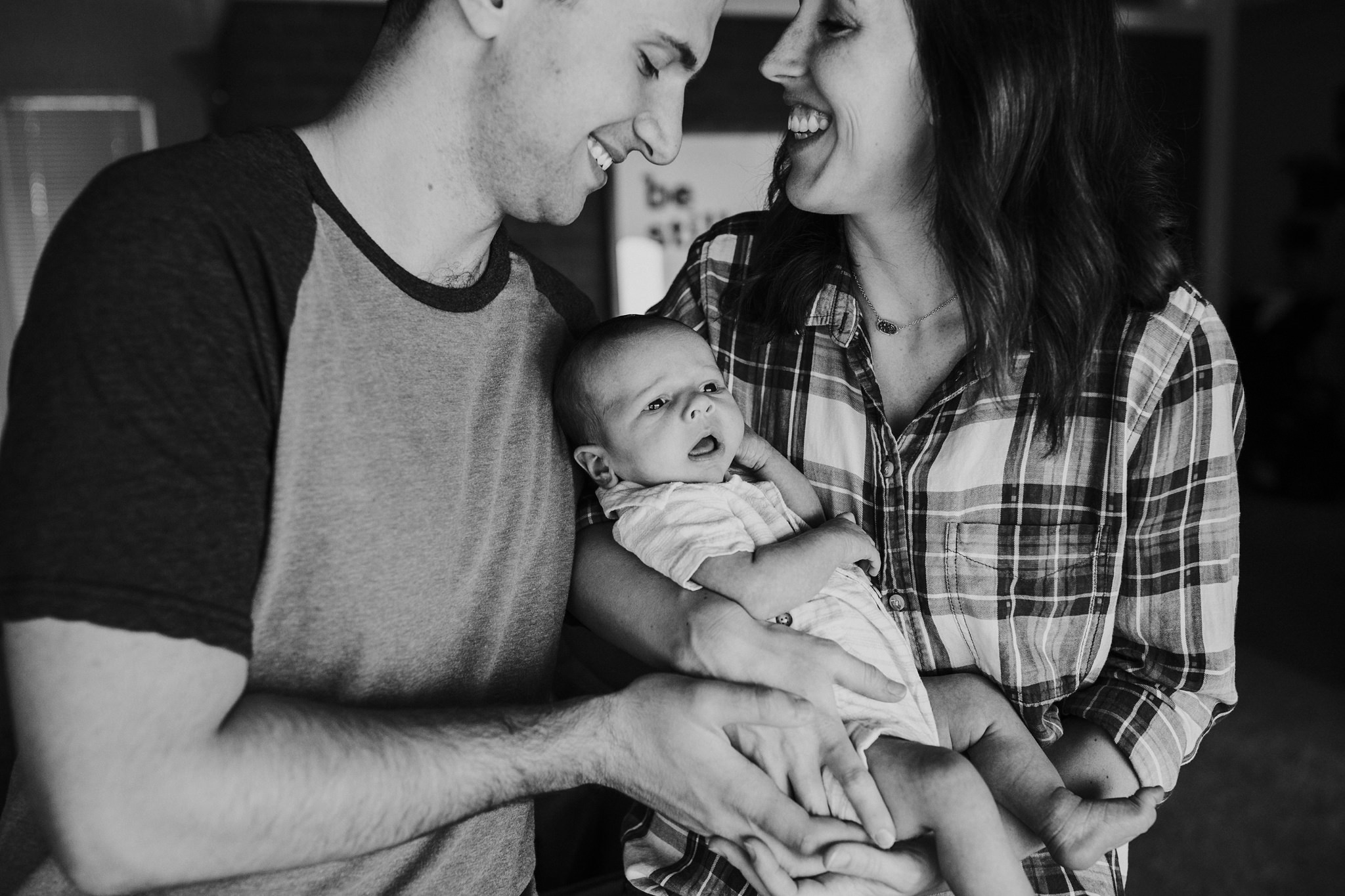 In-Home Newborn Lifestyle Session | Whidbey Island Family Photographer