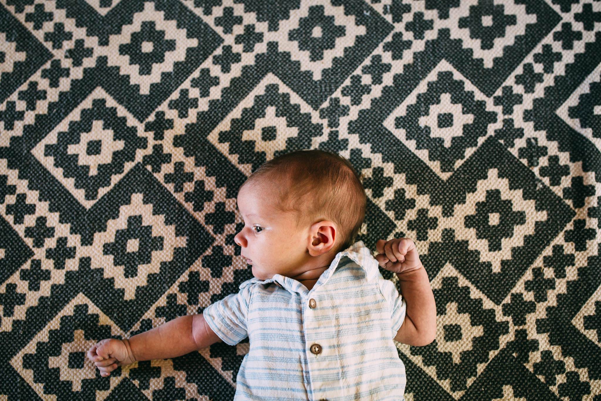 In-Home Newborn Lifestyle Session | Whidbey Island Family Photographer