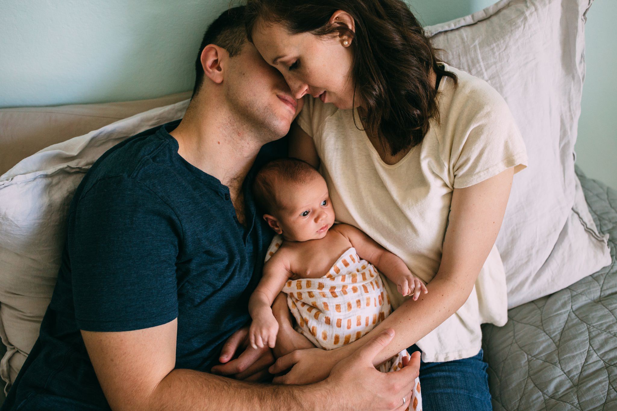 In-Home Newborn Lifestyle Session | Whidbey Island Family Photographer