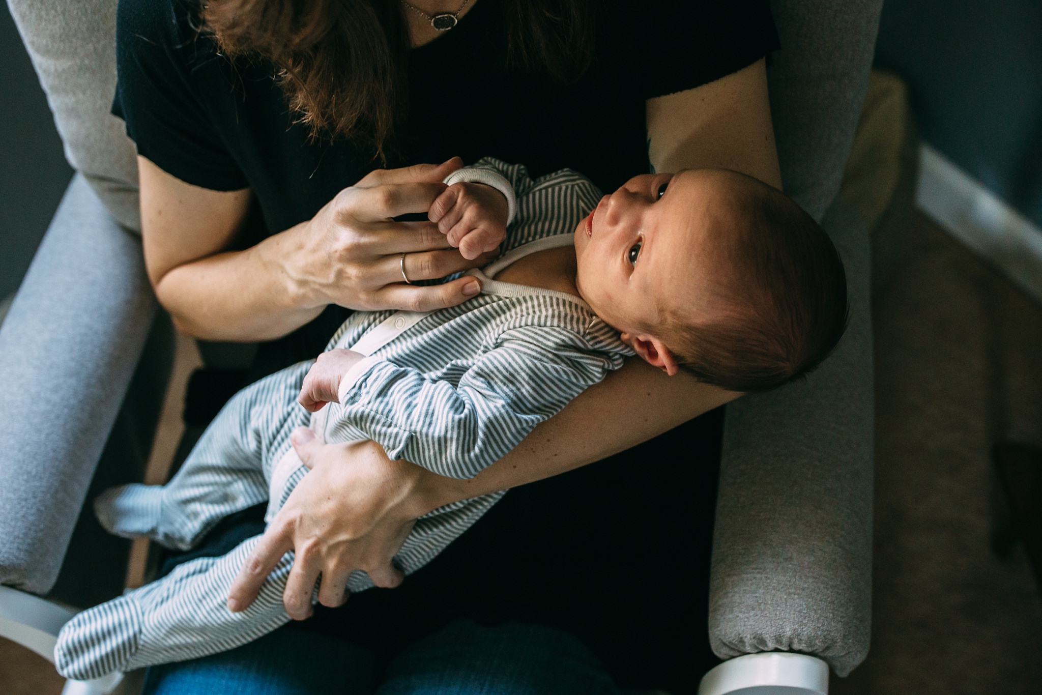 In-Home Newborn Lifestyle Session | Whidbey Island Family Photographer