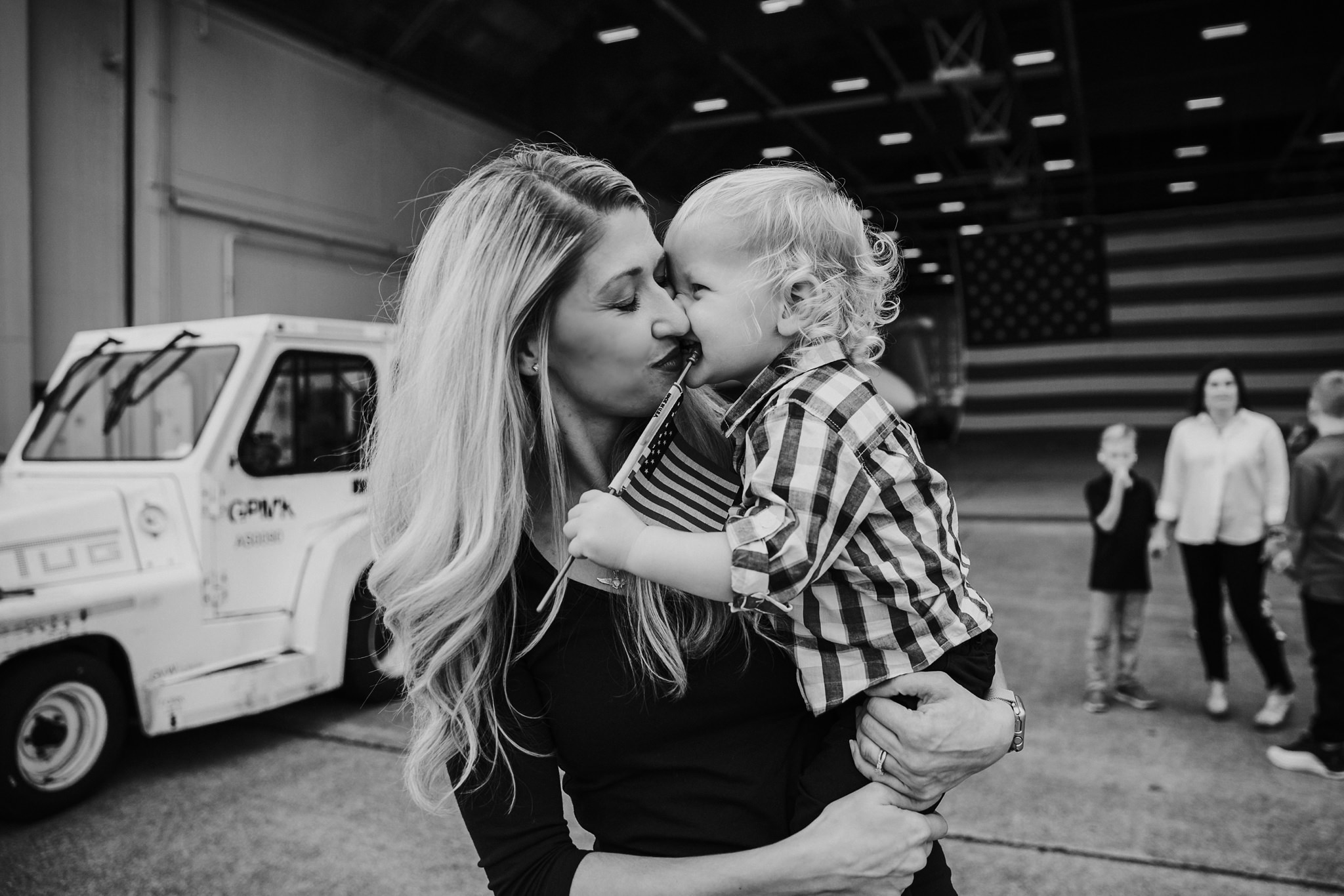 Military Family Homecoming | Whidbey Island Family Photographer
