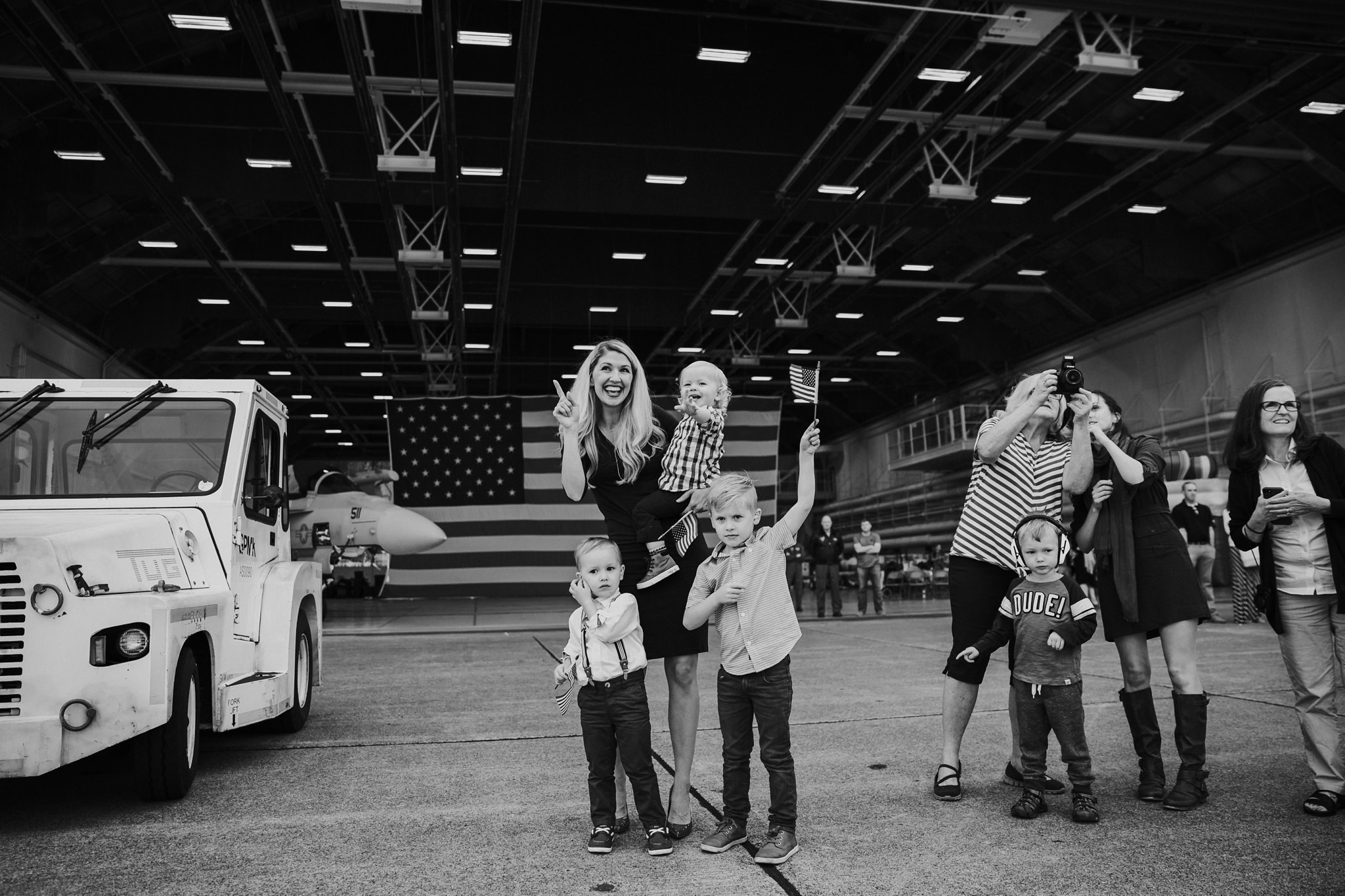 Military Family Homecoming | Whidbey Island Family Photographer